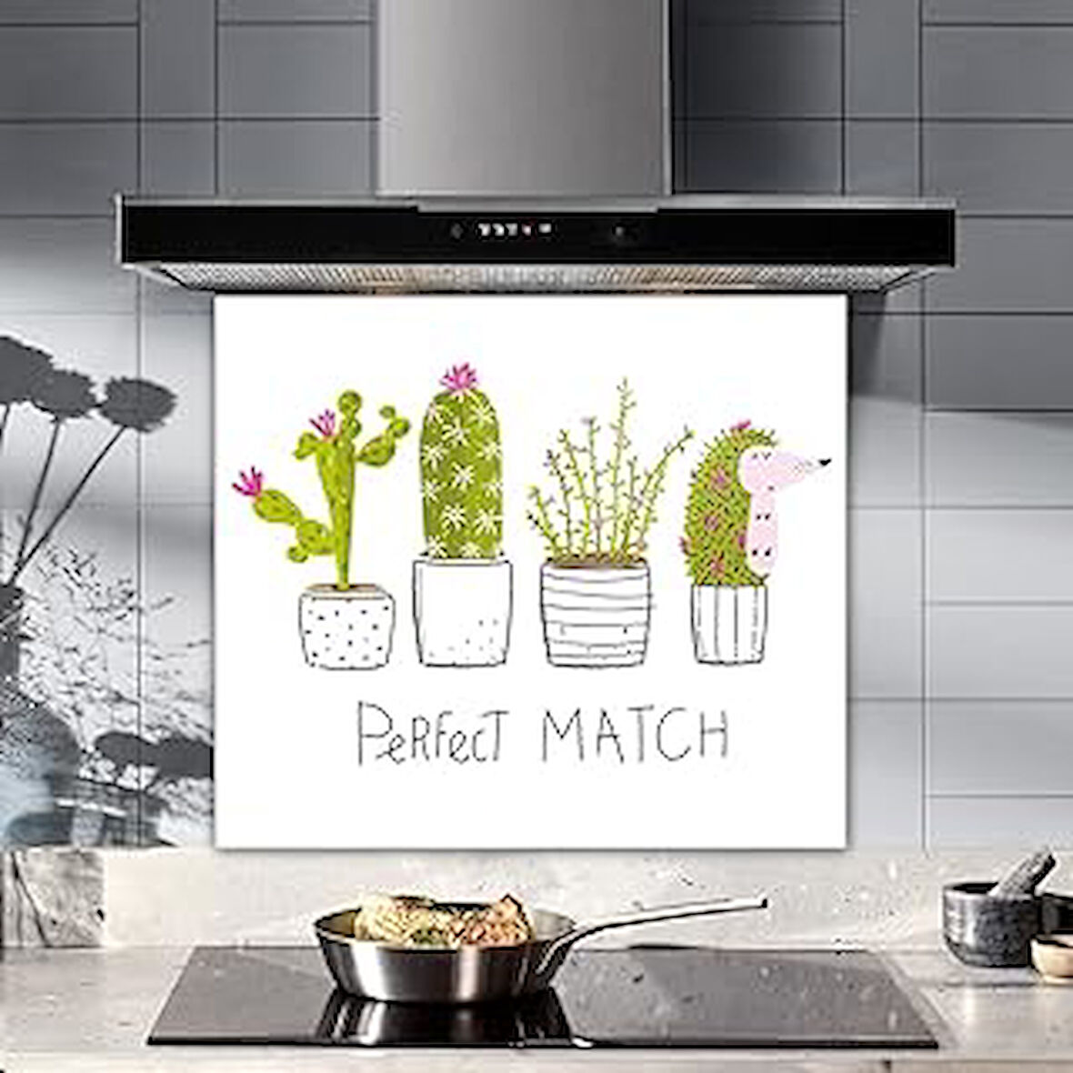 DECORITA Perfect Match | Cam Ocak Arkası Koruyucu |