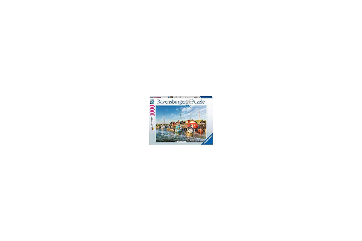 Ravensburger 170920 1000 Parçalı Puzzle Romantik Liman, Renkli