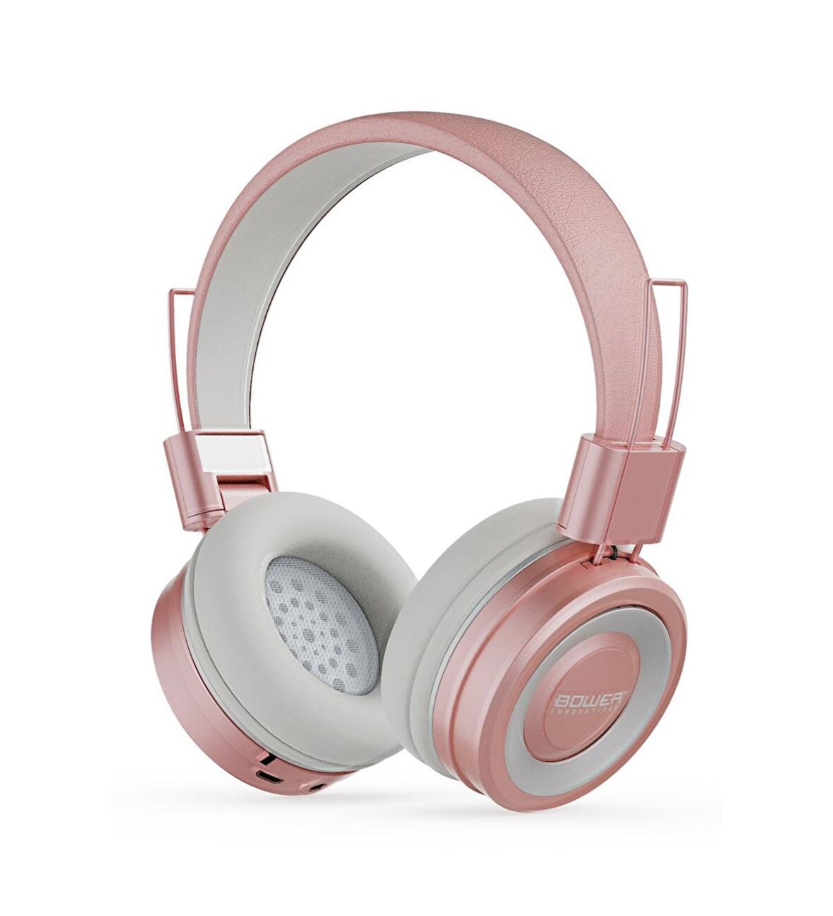 BOWER INNOVATIONS Pure -  Kablosuz Kulak Üstü Bluetooth Kulaklık  - Rose Gold (Pembe)