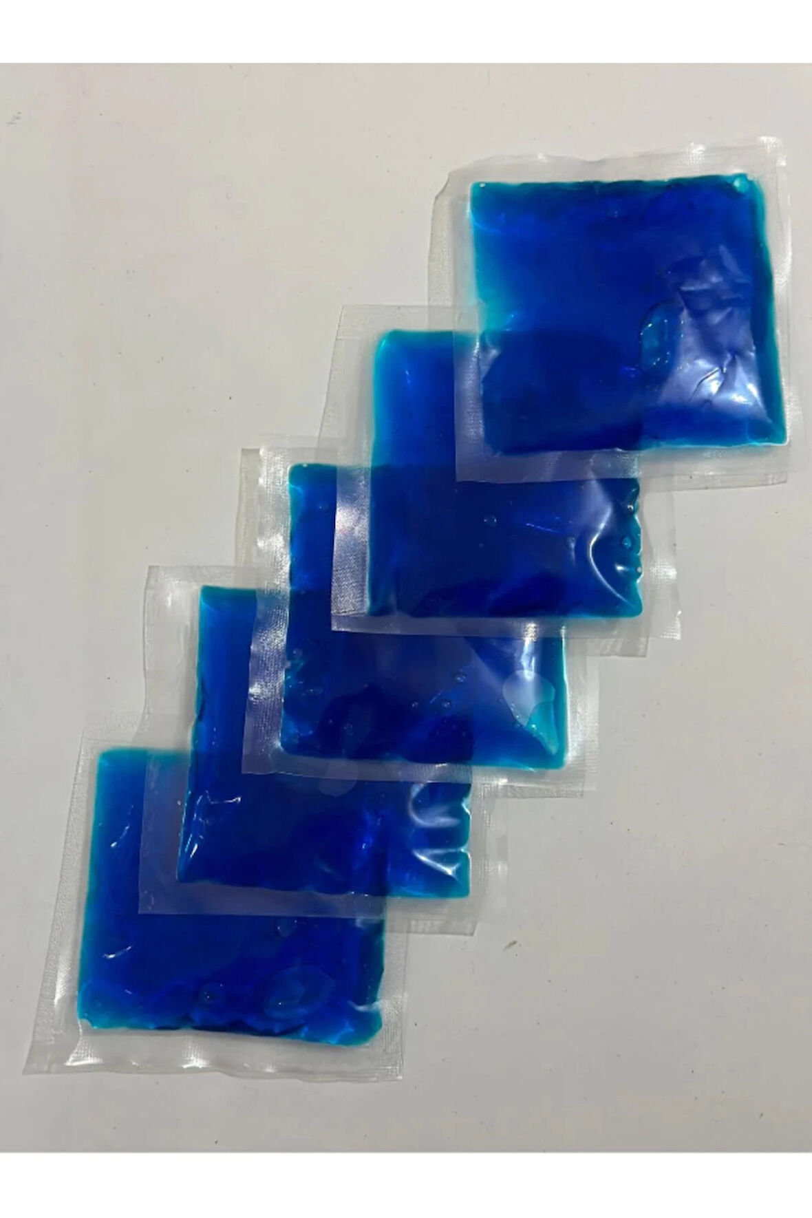 5 Adet Termojel Sıcak Soğuk Kompres Jel 13x13 cm Mavi