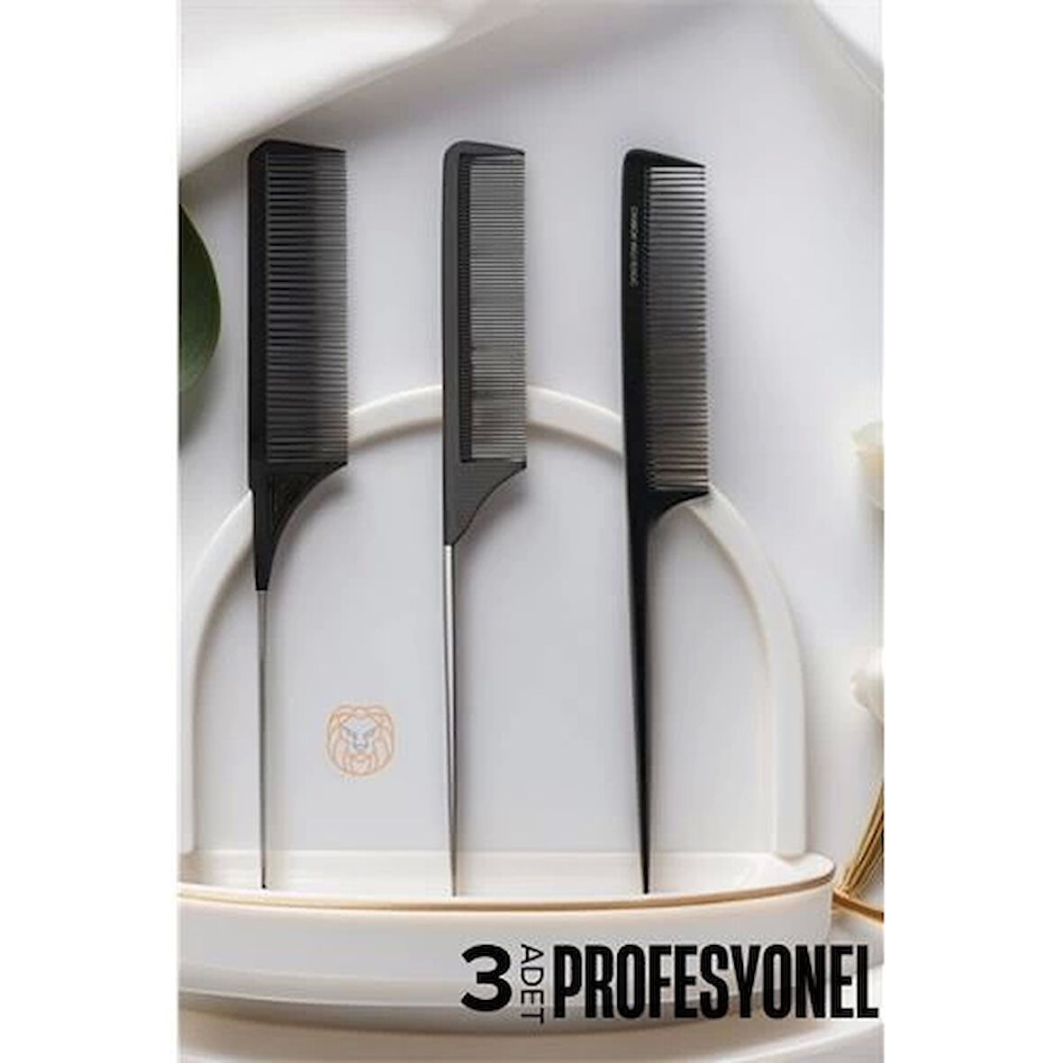 BX Krepe Boya Tarağı Profesyonel 3 lü Set