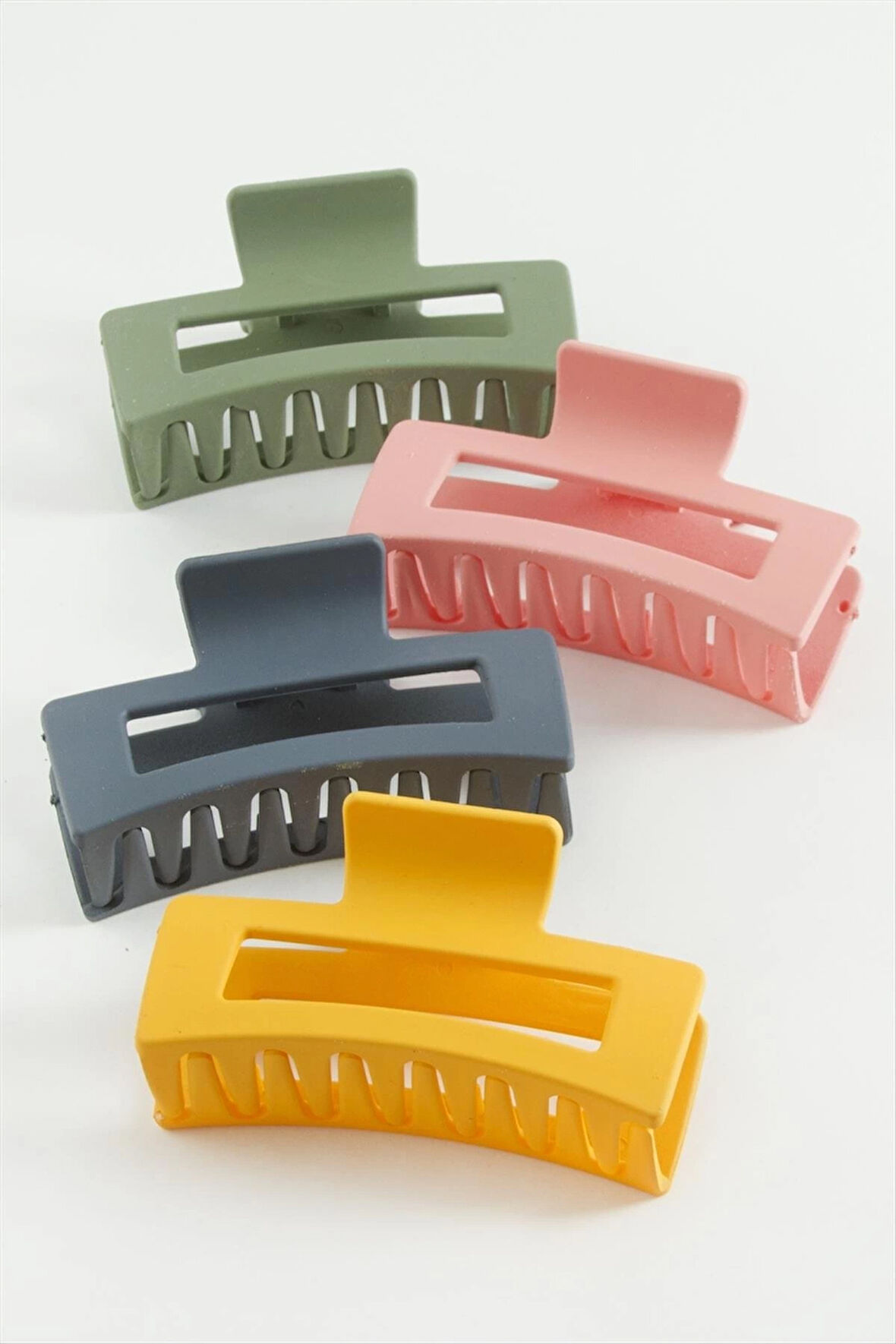 Dikdörtgen Renkli Mandal Toka 8 cm