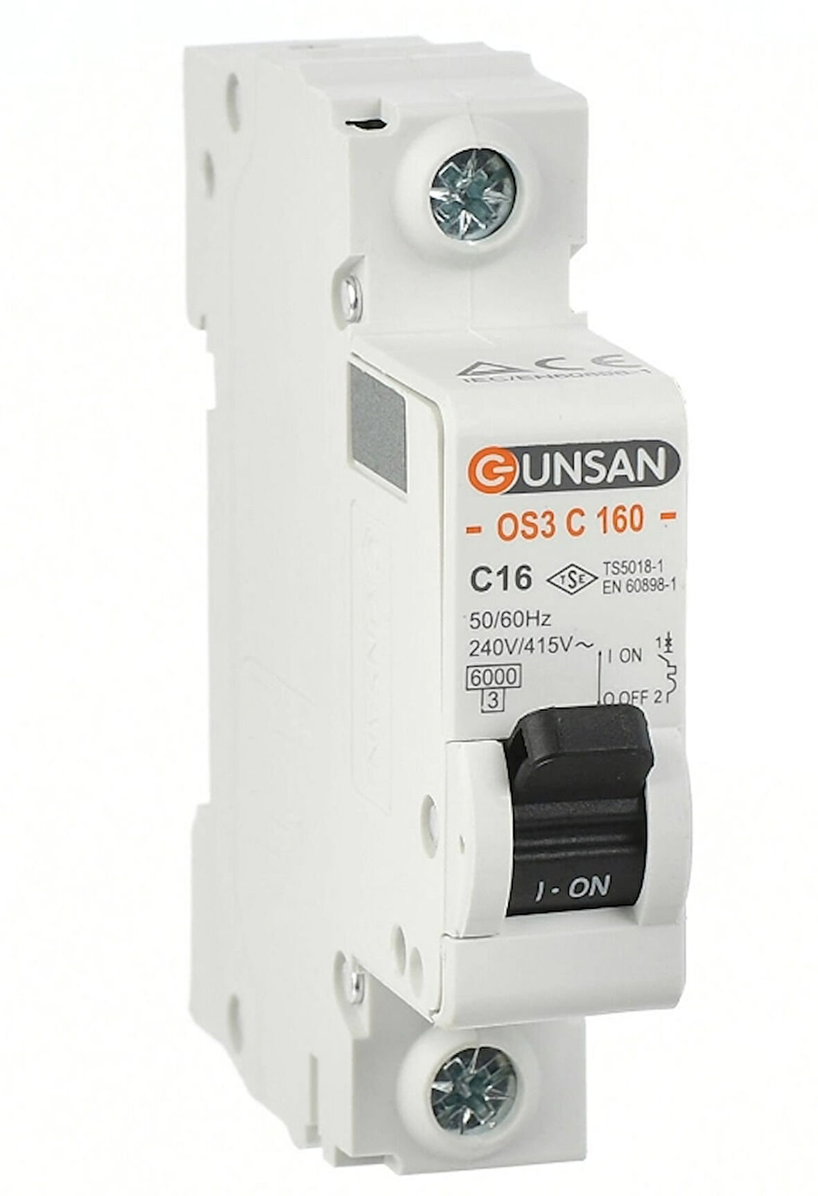 1X40a C Serisi 6Ka Otomatik Sigorta OS3C160-1C40