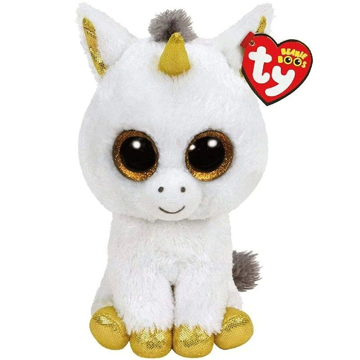 Ty Beanie Boos Peluş Beyaz Unicorn Pegasus 25 cm