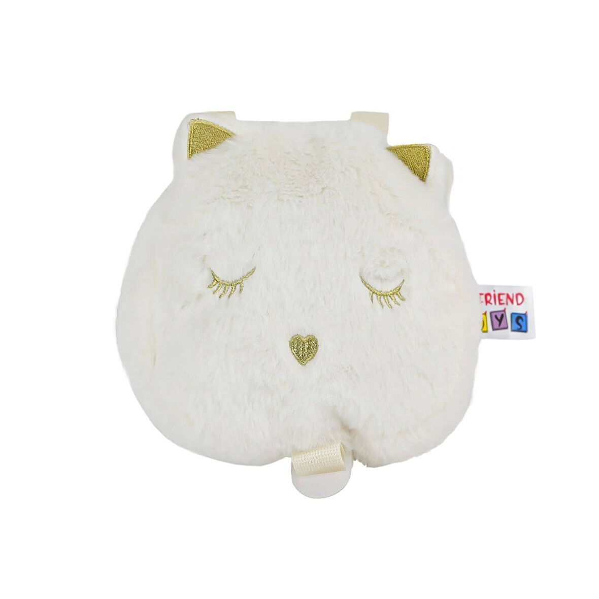 2062 Ekru Kedi Çanta -My Friend Toys