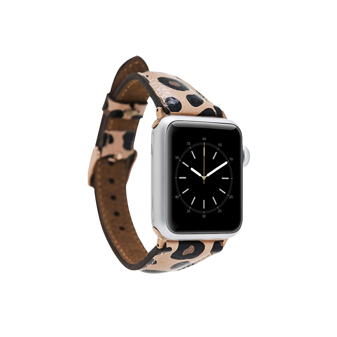 Apple Watch Uyumlu Deri Kordon 42-44-45mm Slim LE02N