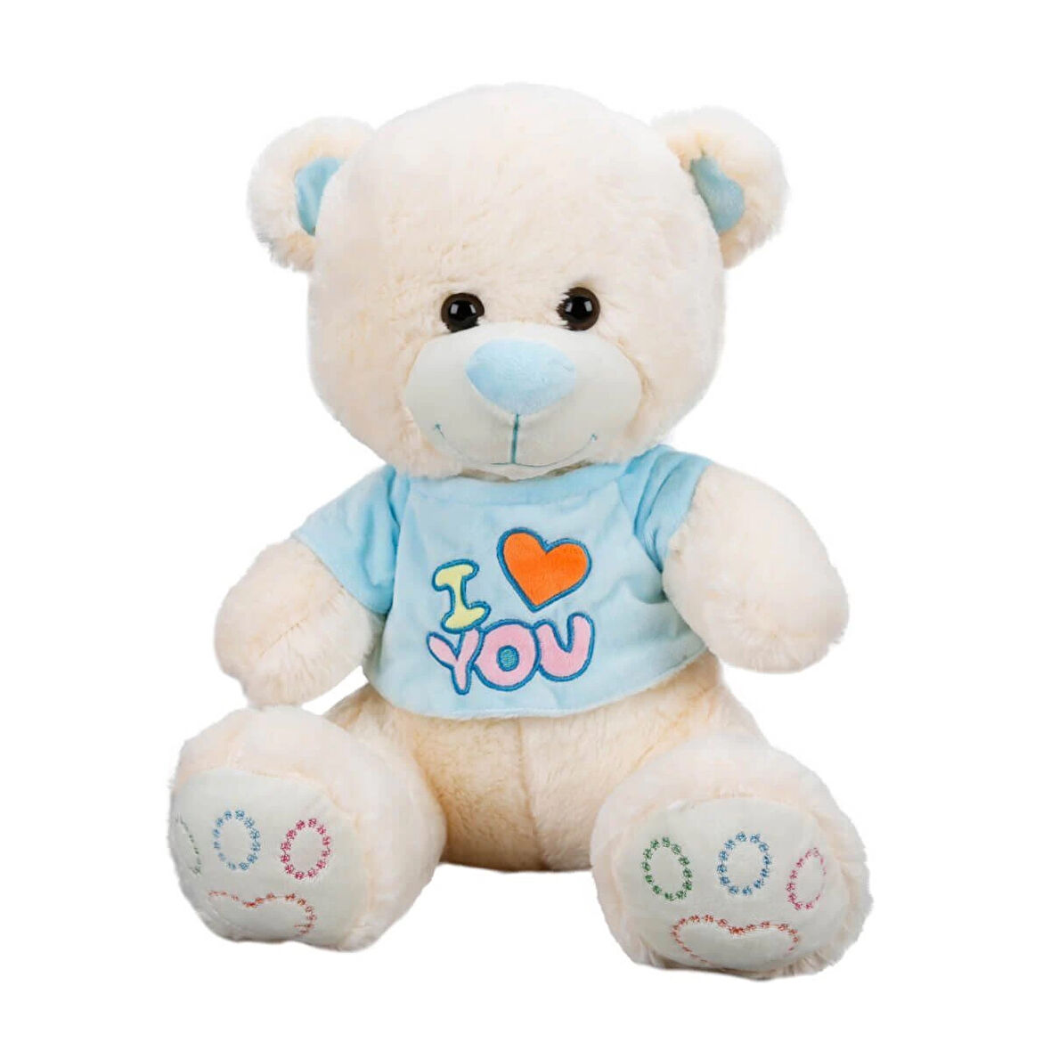 Tişörtlü Peluş Ayı 40 cm.