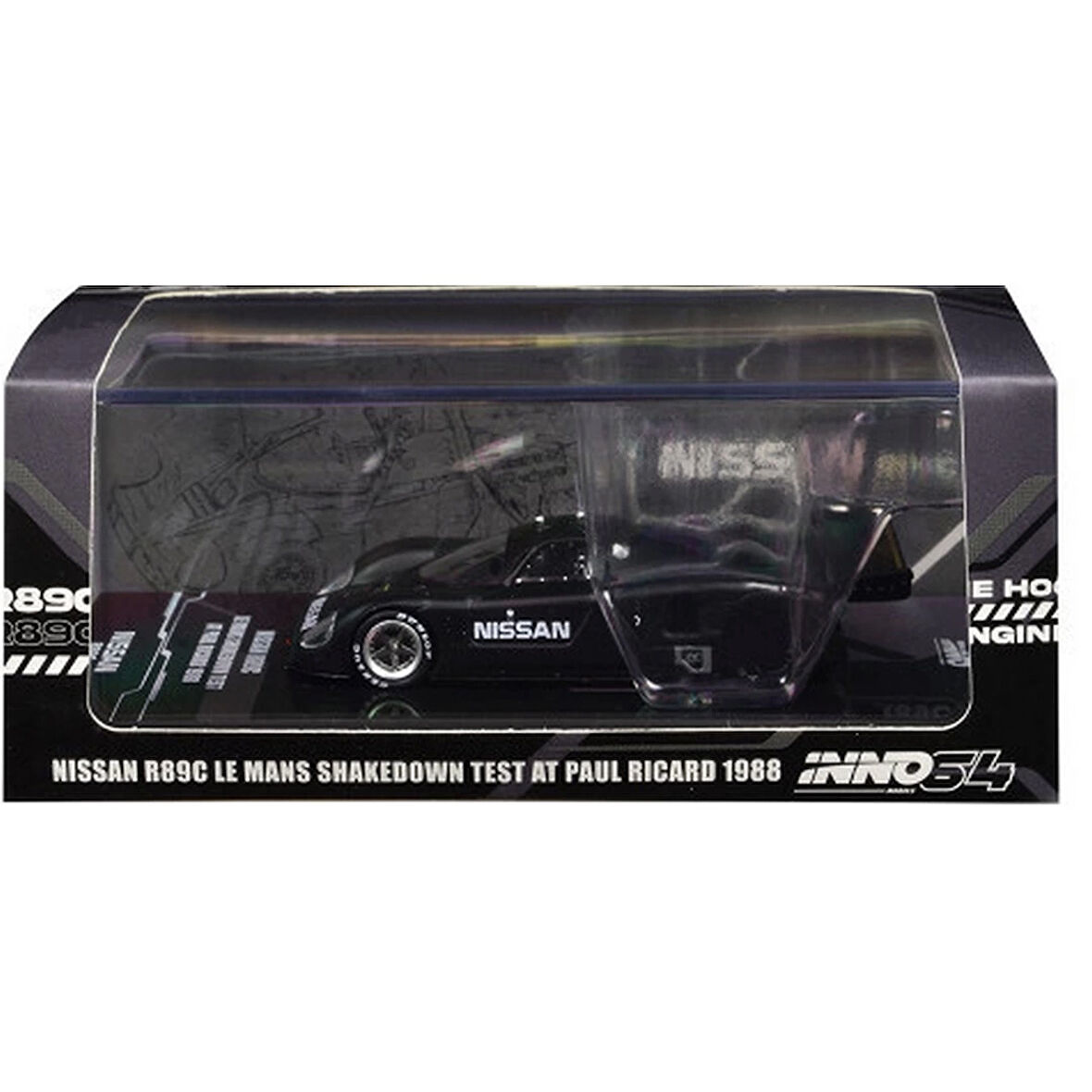 Inno 1/64 Nissan R89C Le Mans Shakedown Test At Paul Ricard 1988