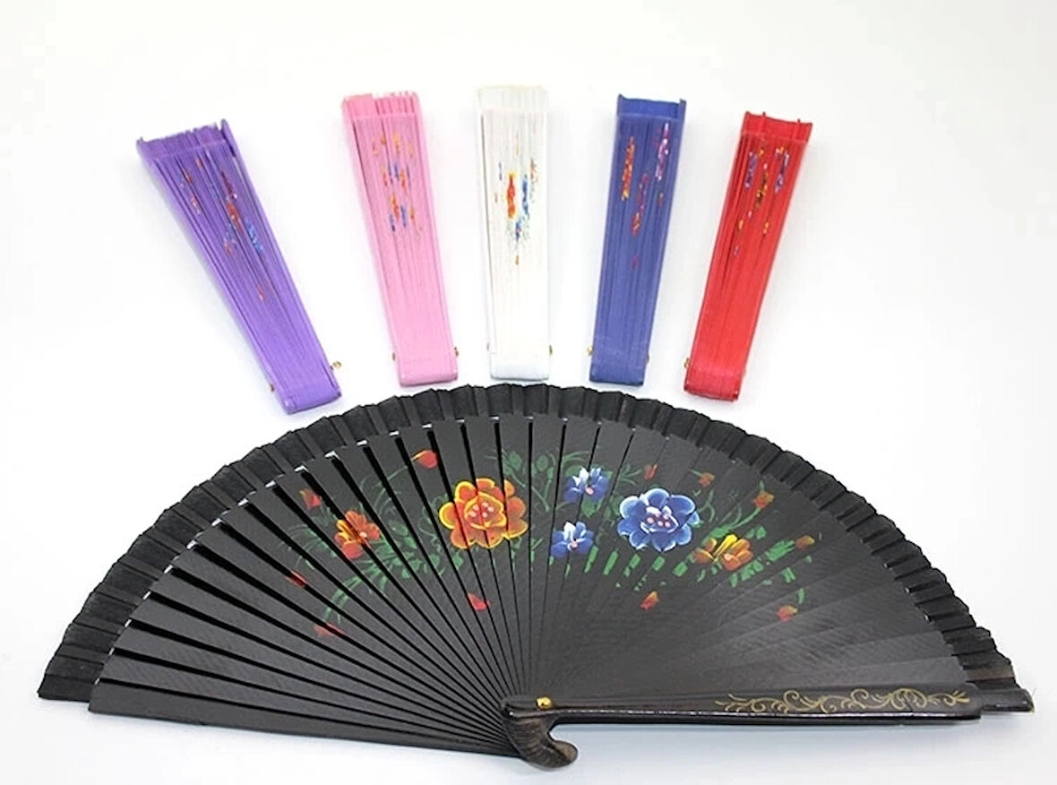 Ahşap Yelpaze Çift Taraflı Alk1165