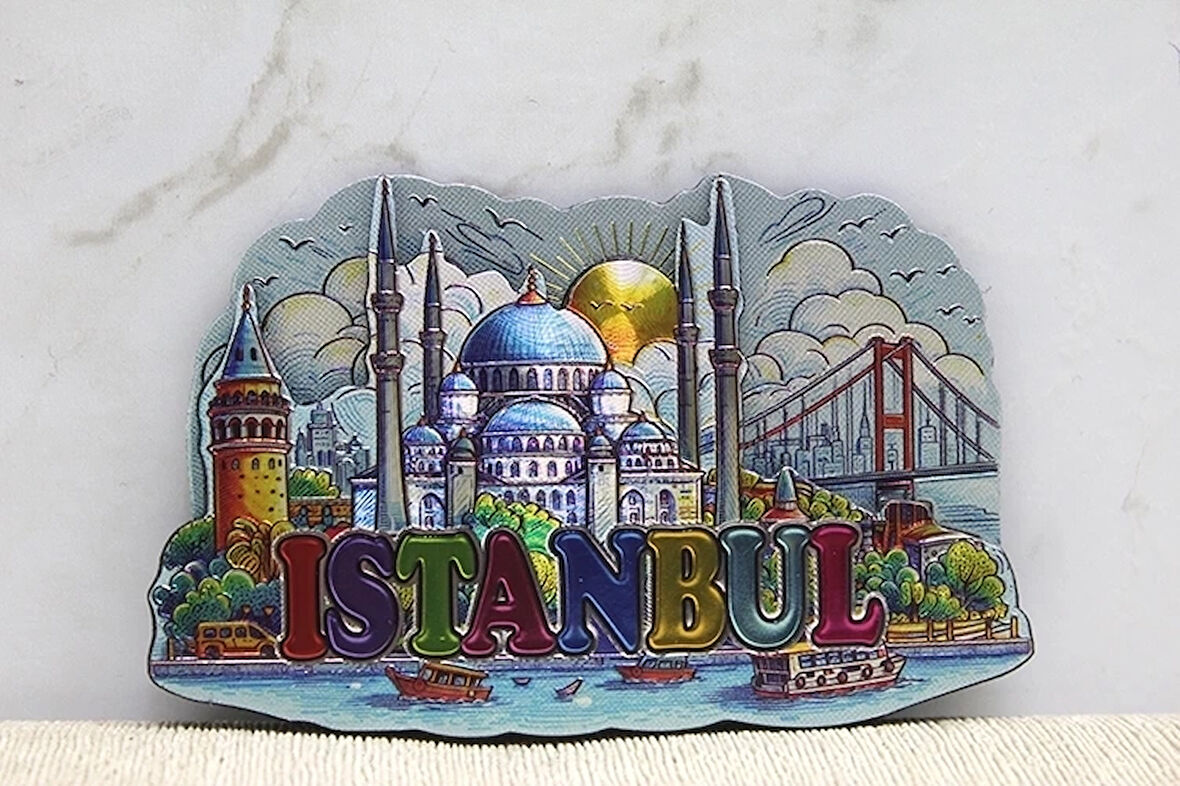 Silikon İstanbul Temalı Magnet Alk4343