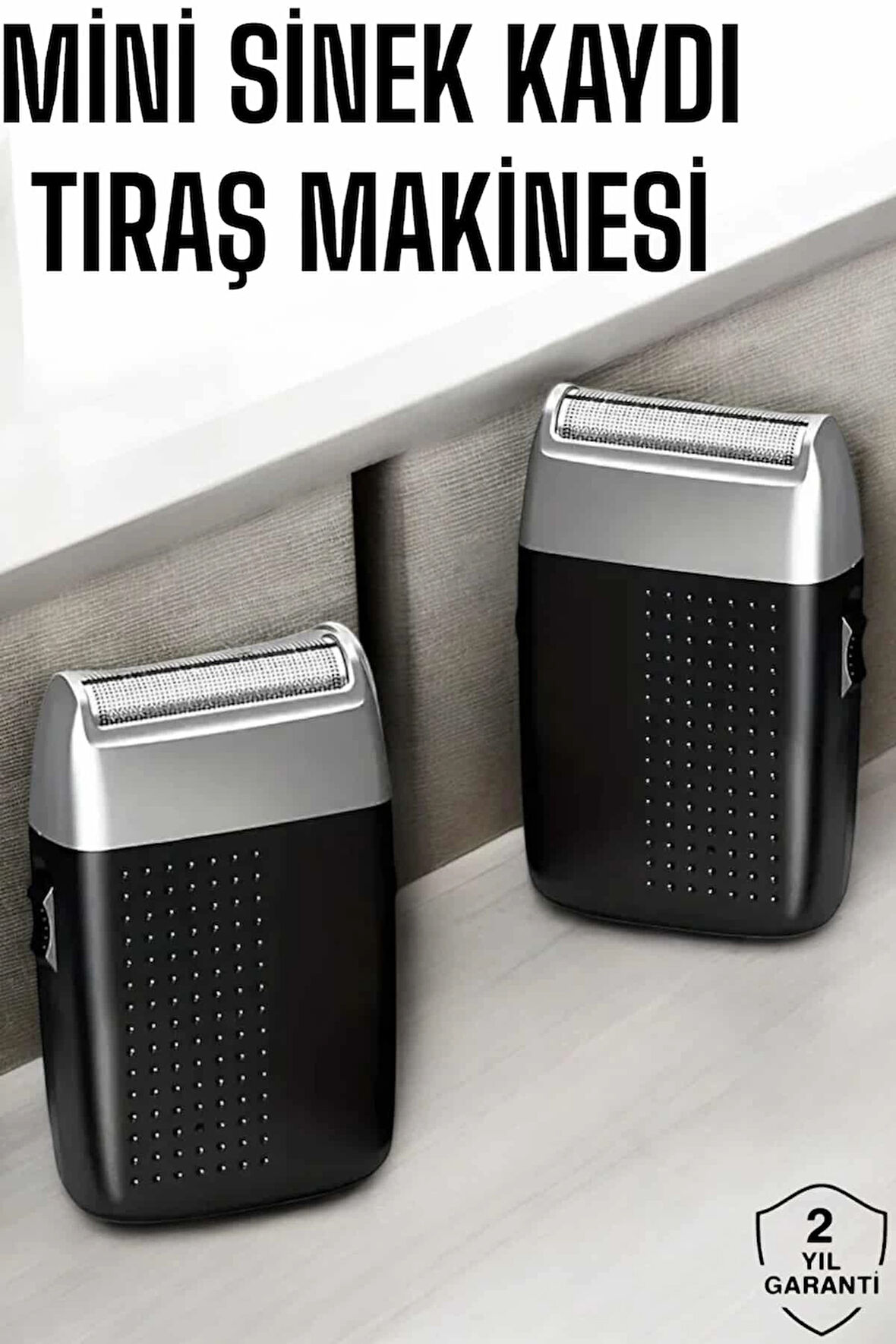 Tıraş Makinesi Mini Sinek Kaydı Şarjlı Taşınabilir Paslanmaz Çelik