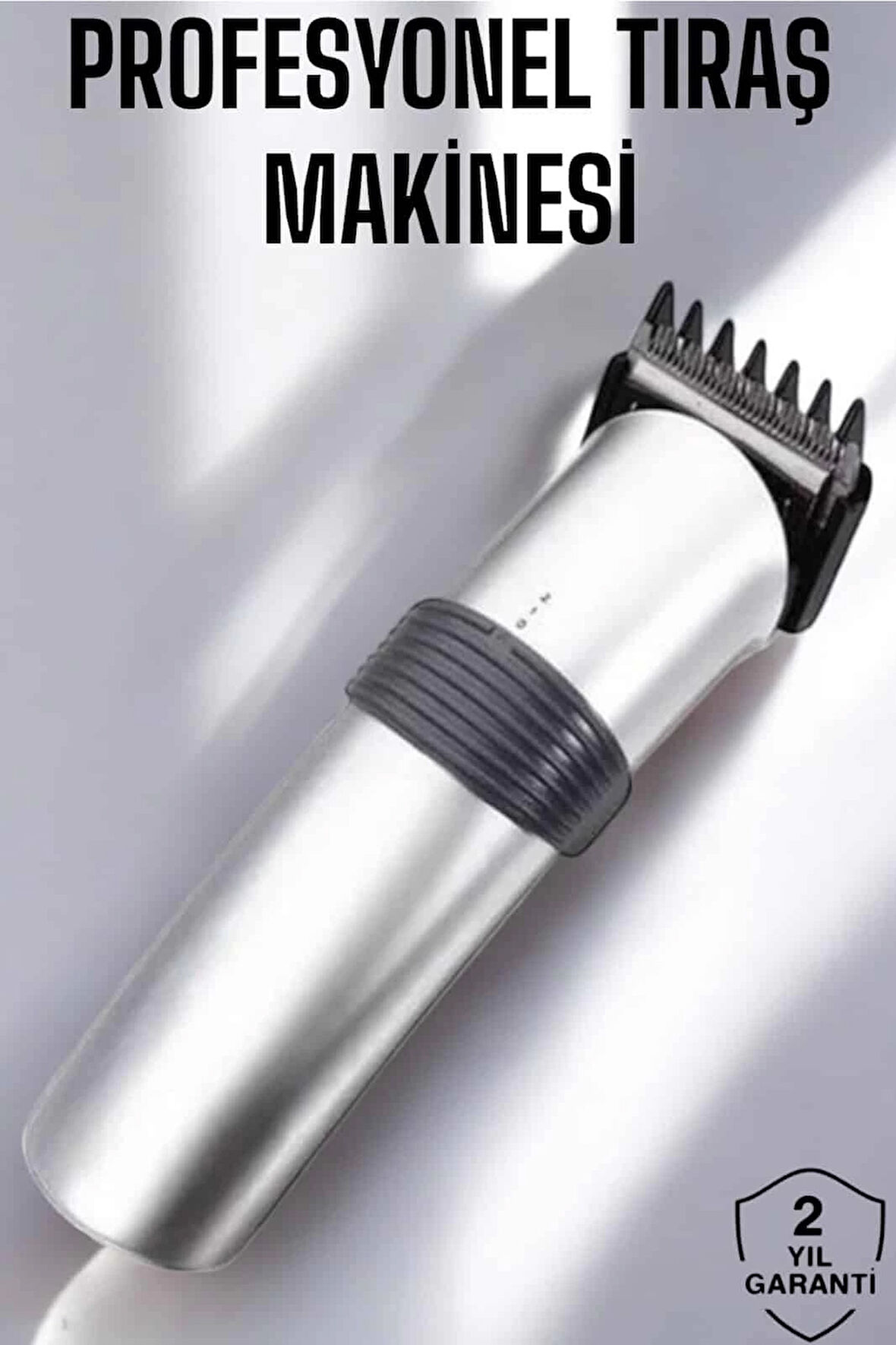 Erkeklere Özel Şarjlı Saç ve Sakal Kesme Tıraş Makinesi Seti