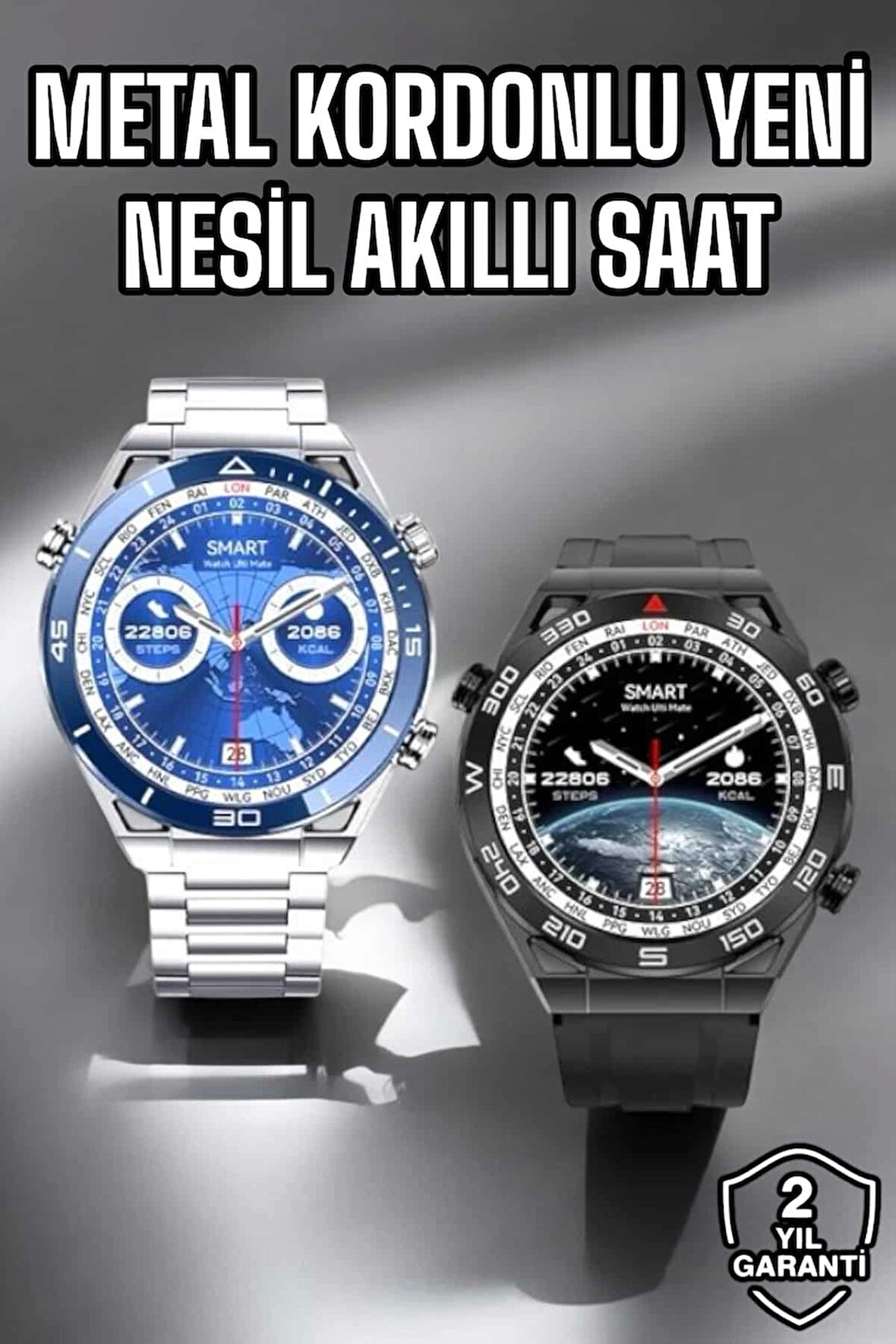 Akıllı Saat 2024 Model Arama Cevaplayan Uyku ve Sağlık Takibi