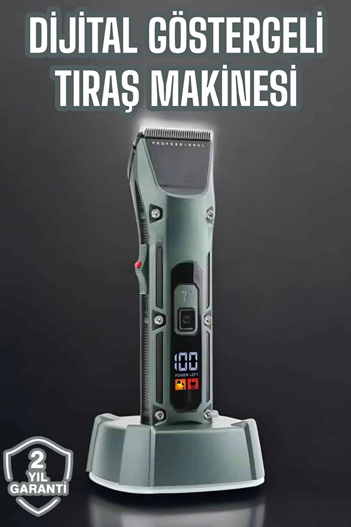 Tıraş Makinesi Uzun Pil Ömrü Şarjlı Günlük Tıraş Makinesi