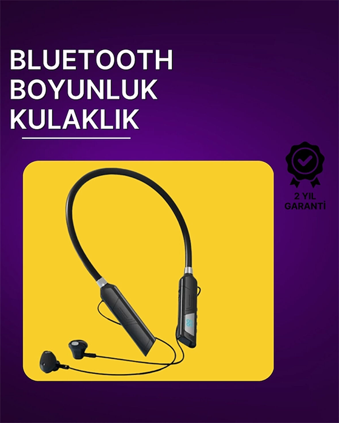 Bluetooth 5.1 Kablosuz Kulaklık – Net Ses, Uzun Pil, Kararlı Bağlantı