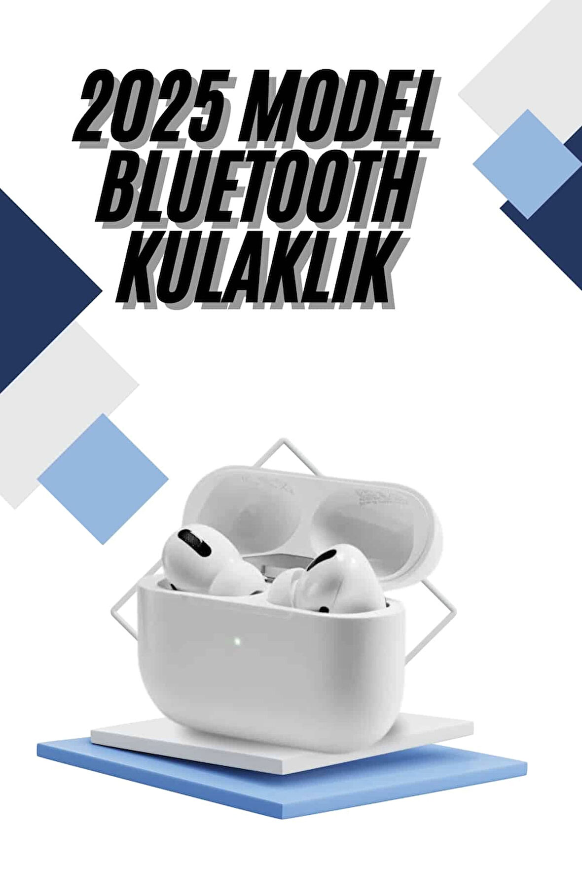 Bluetooth Kulaklık Kulak İçi Silikonlu Stereo Yüksek Ses Kaliteli Dokunmatik