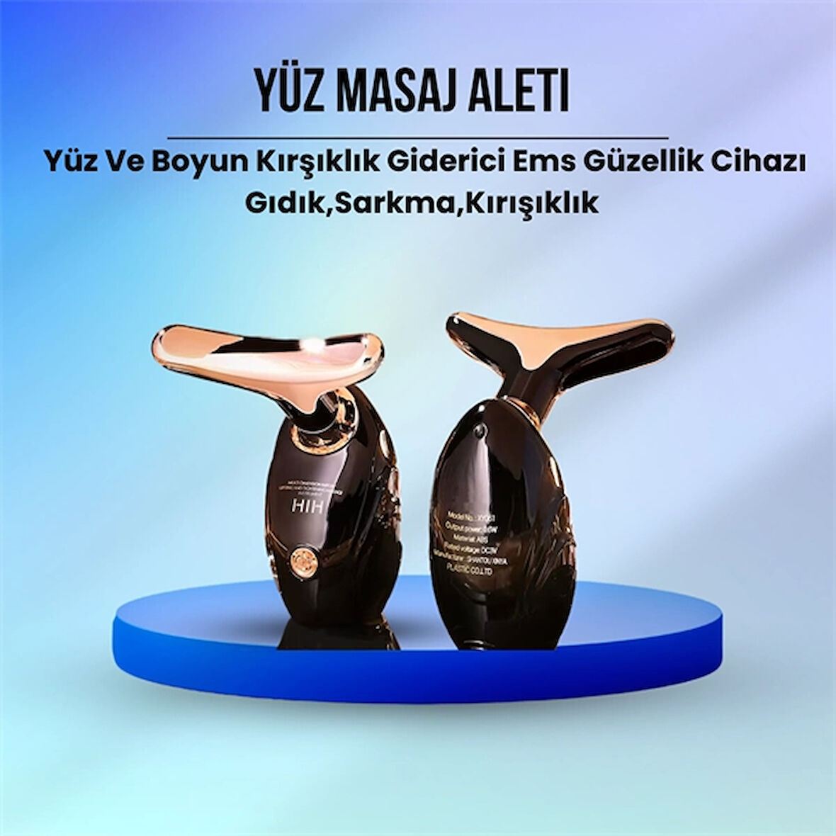 Kolajen Destekli Yüz Lifting Cihazı – Sessiz Titreşim Teknolojisi