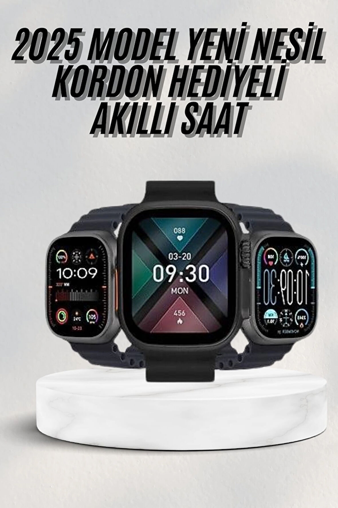 Android ve İOS Uyumlu Arama Konuşma Yapabilen Akıllı Saat