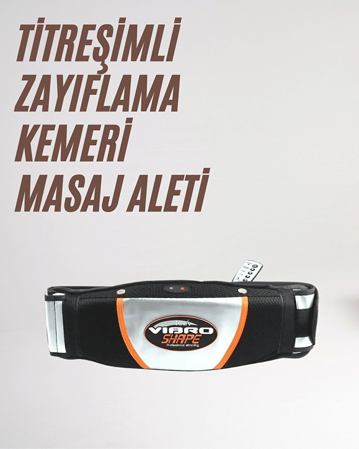 Titreşimli Zayıflama Kemeri – Göbek Eritme ve Masaj Aleti