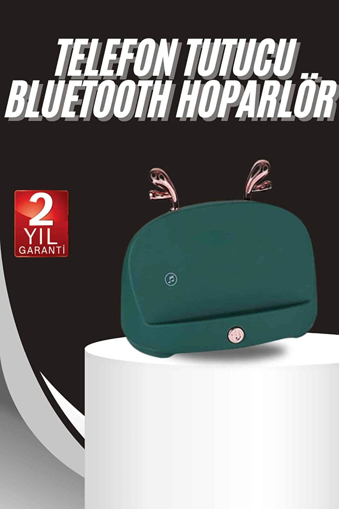 Bluetooth Hoparlör Uzun Pil Ömrü Yüksek Ses Kaliteli Kablosuz Telefon Tutma