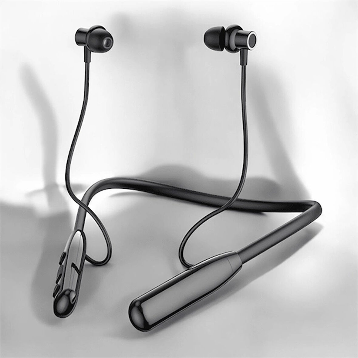 Kablolu Bluetooth Kulaklık Boyun Bantlı ANC Özelliği Yüksek Ses Kaliteli