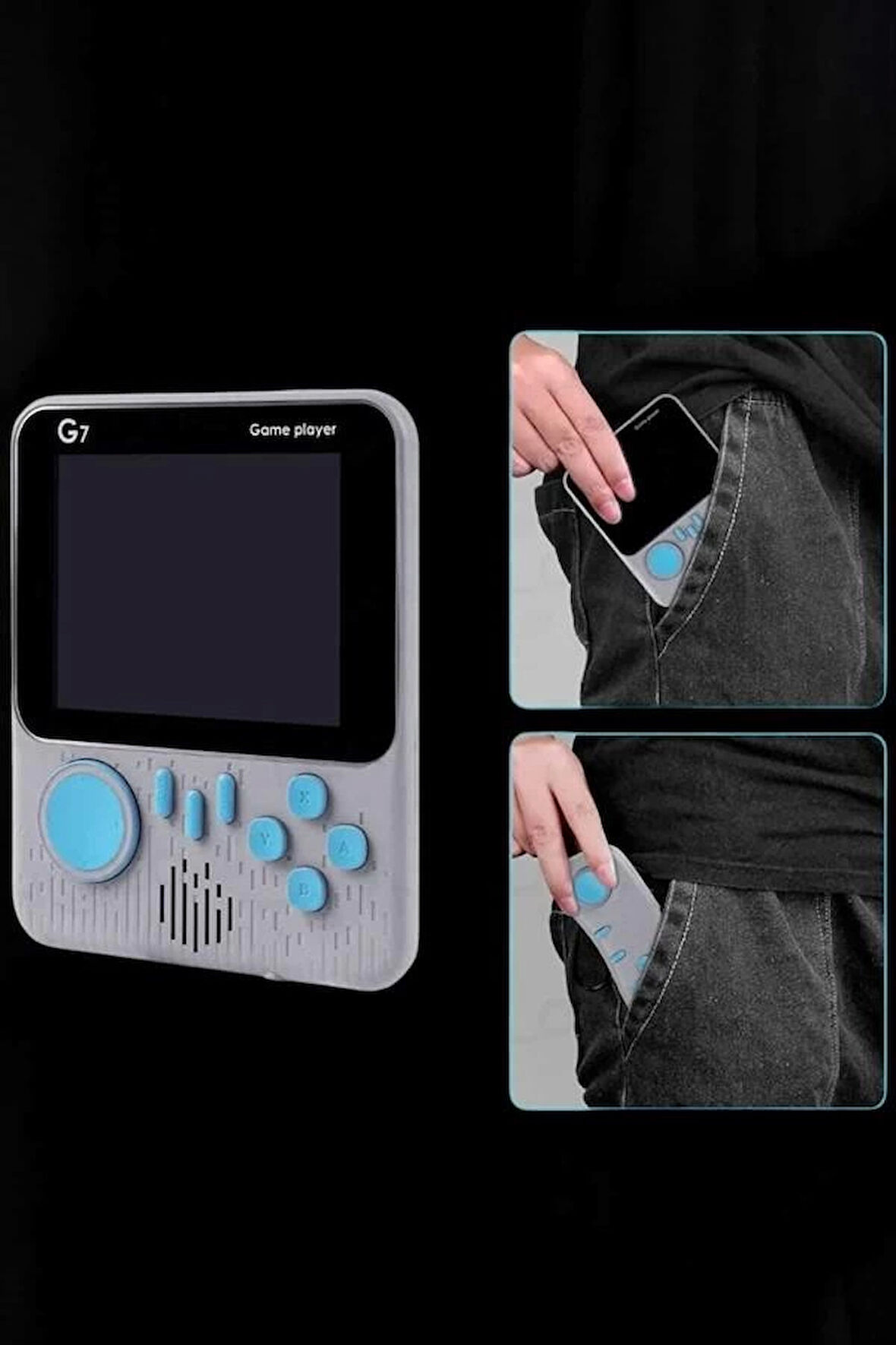 Oyun Konsolu Retro Oyun Konsolu Tv'ye Bağlanabilir Taşınabilir