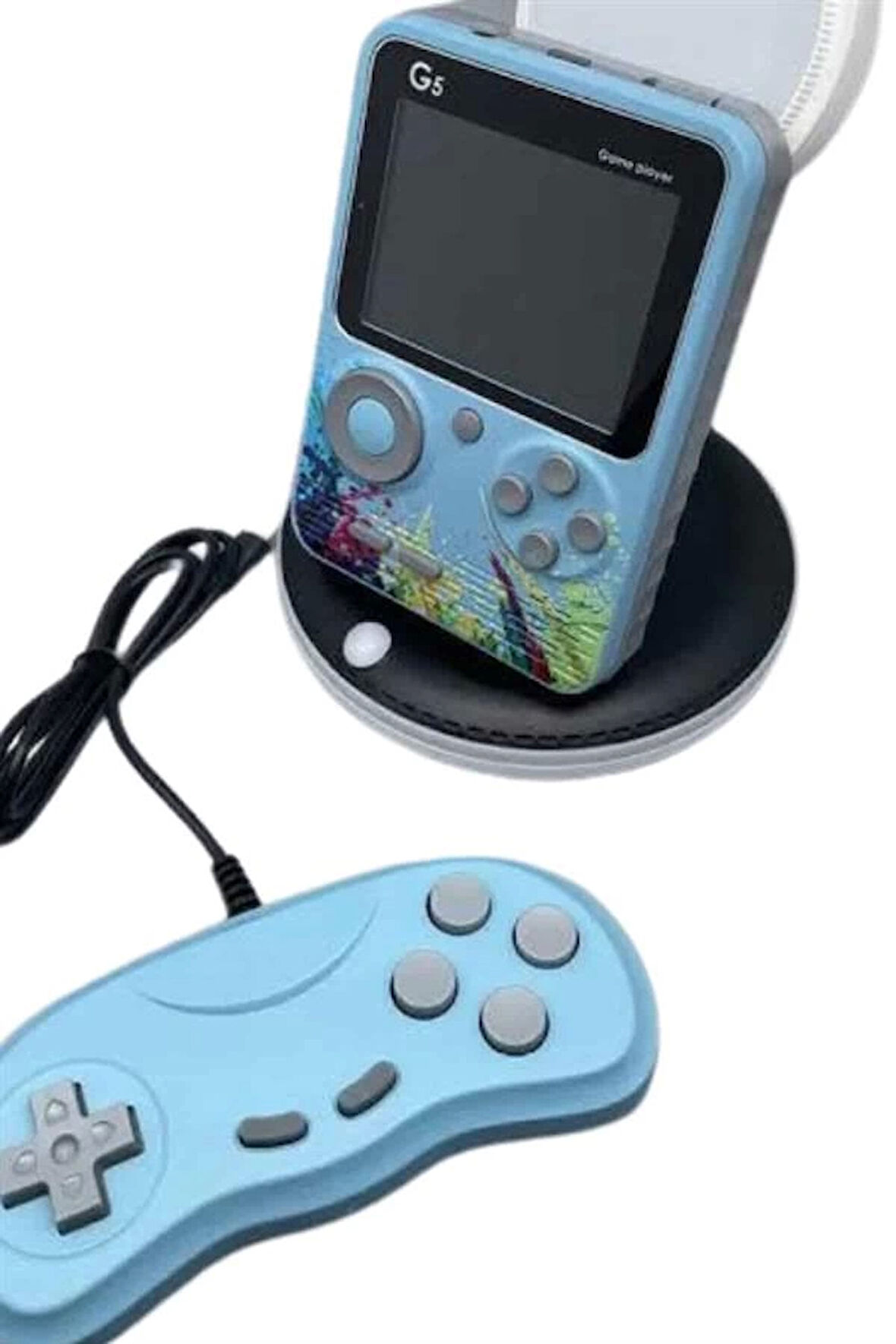 Game Box Oyun Konsolu 500 Retro Oyunlu Mini Taşınabilir 3 İnç