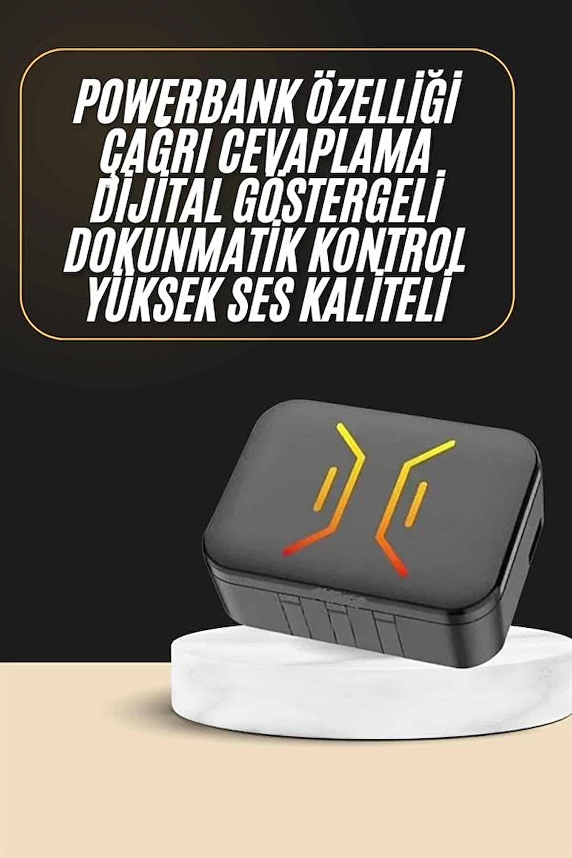 Powerbank Bluetooth Kulaklık Oyuncu Kulaklığı Yüksek Ses Kaliteli