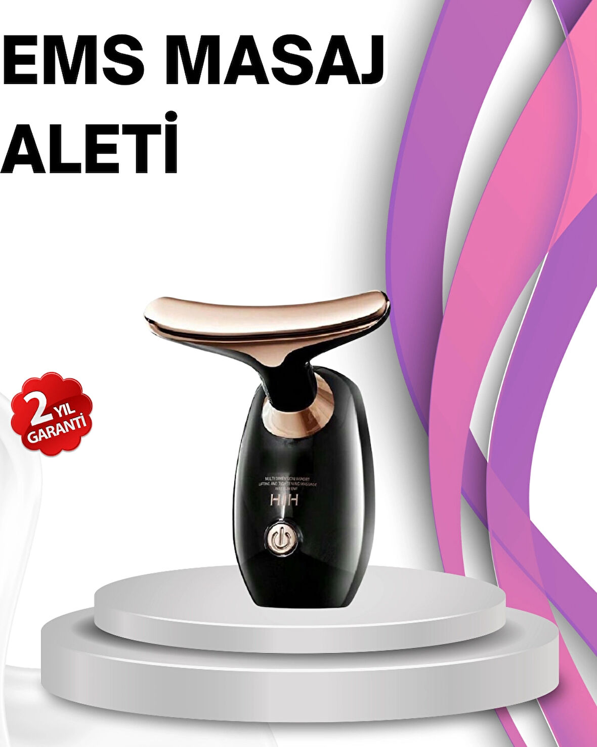 Serum Emilimini Artıran Yüz Masaj Cihazı