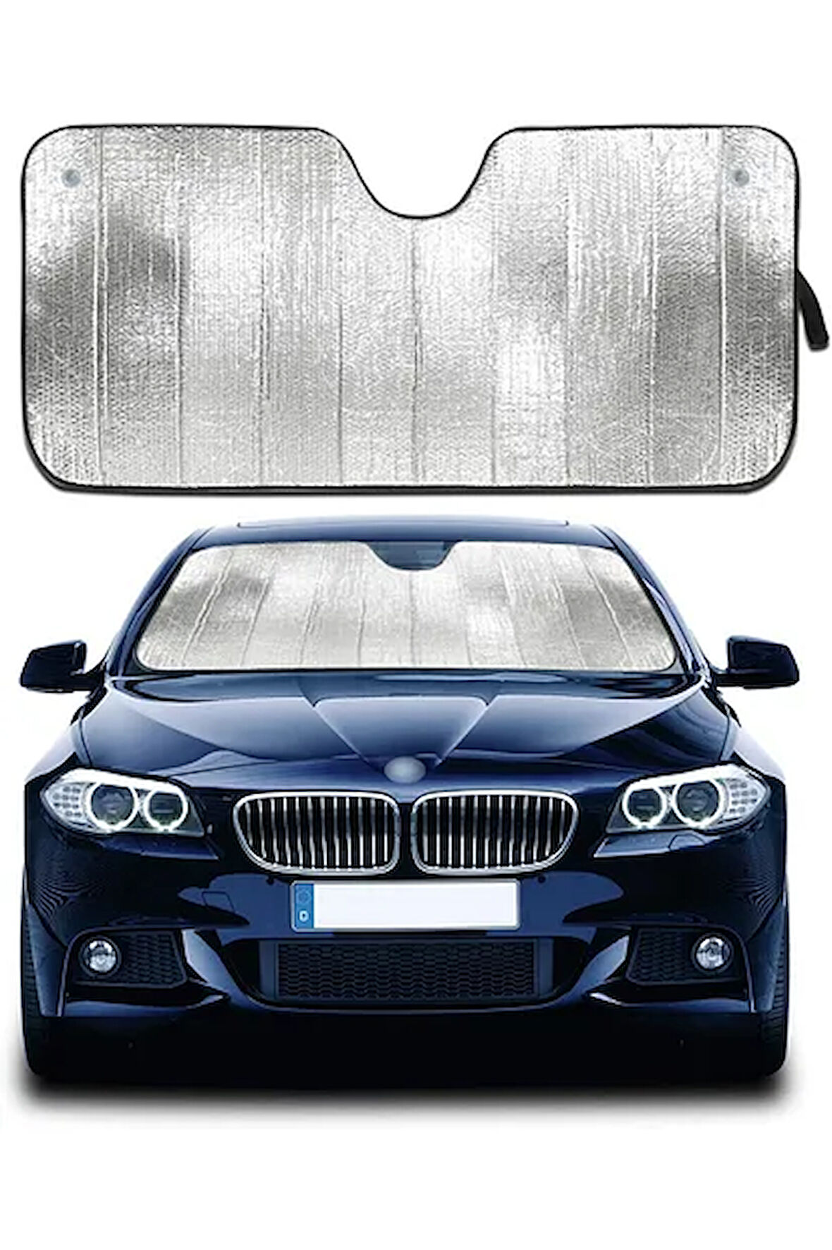 Oto Ön Cam Güneş Koruma UV Önleyici Katlanabilir Fiat Egea Toyota Corolla Dacia Duster Hyundai i20