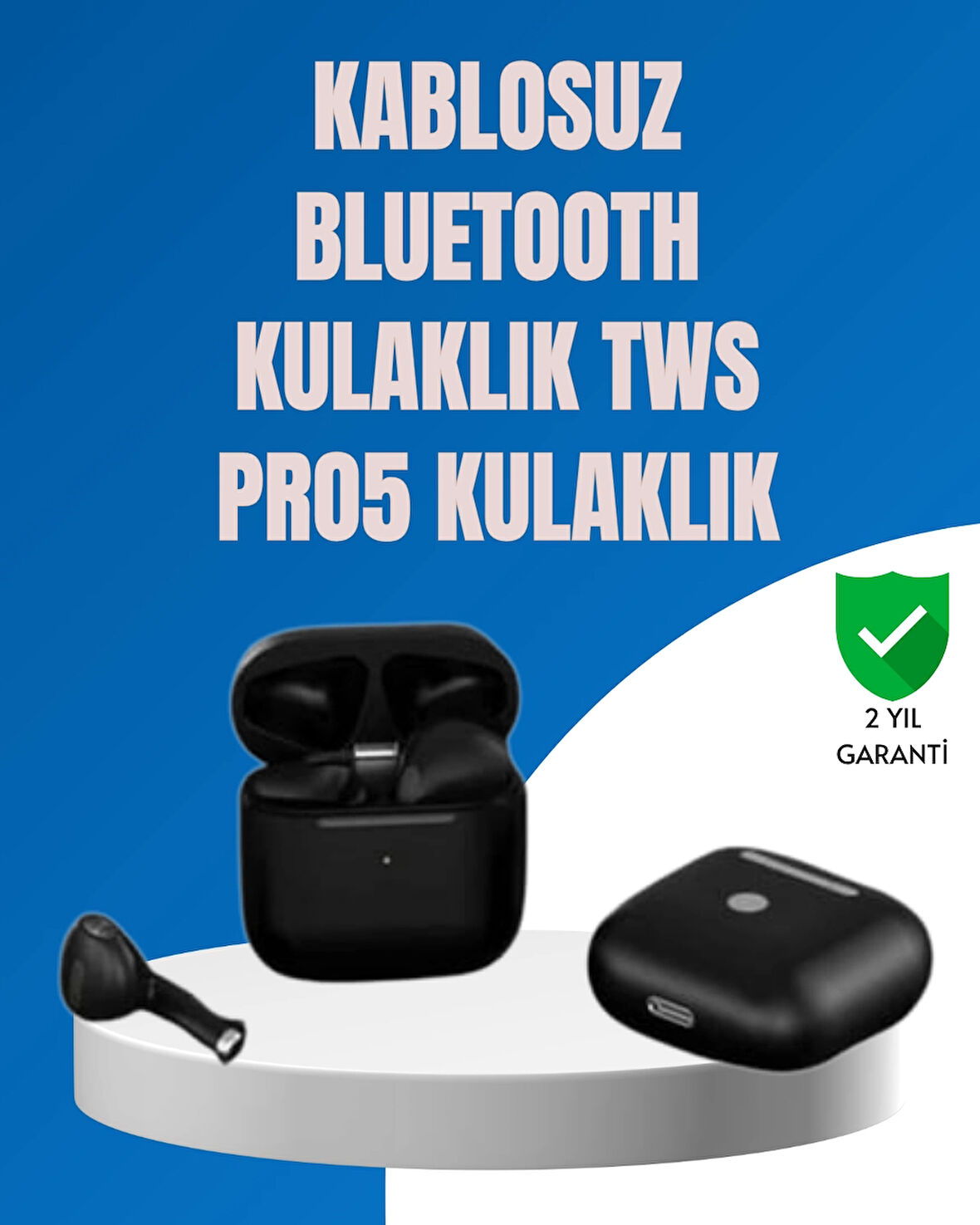TWS Pro 5 – Hem Müzik Dinleme Hem Çağrı İçin İdeal Kulaklık