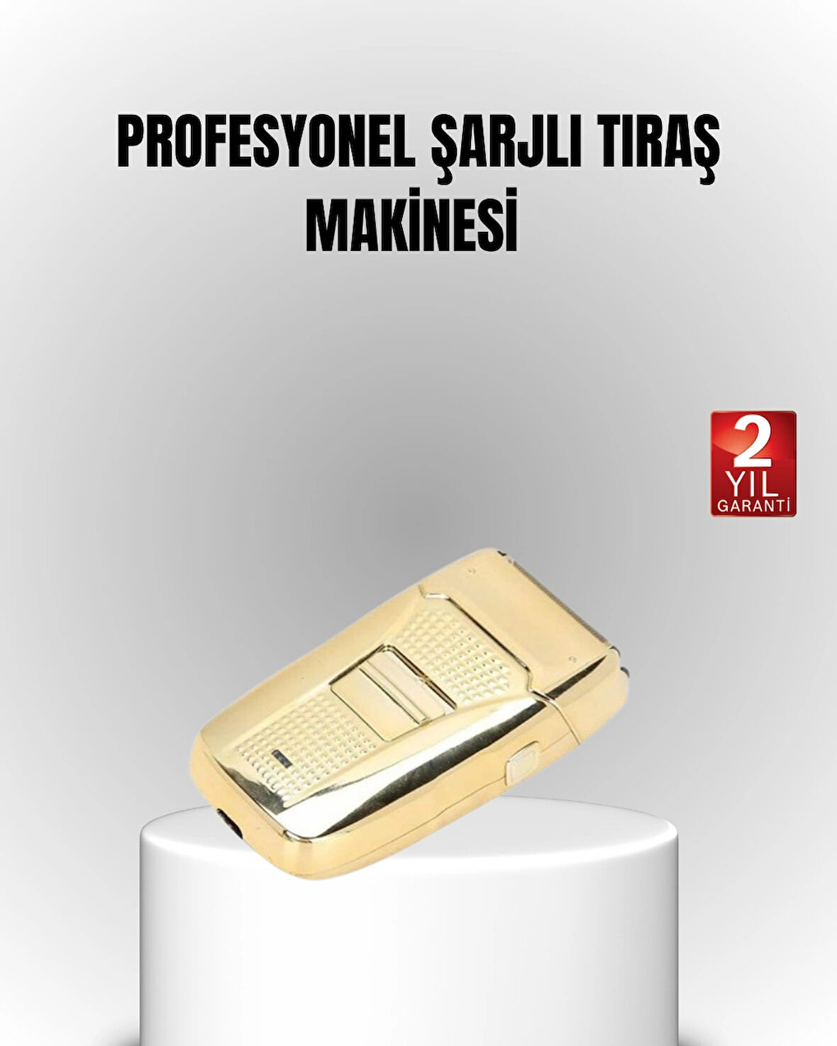 Şarjlı Islak Kuru Tıraş Makinesi Cilt Dostu Hassas Bıçaklı