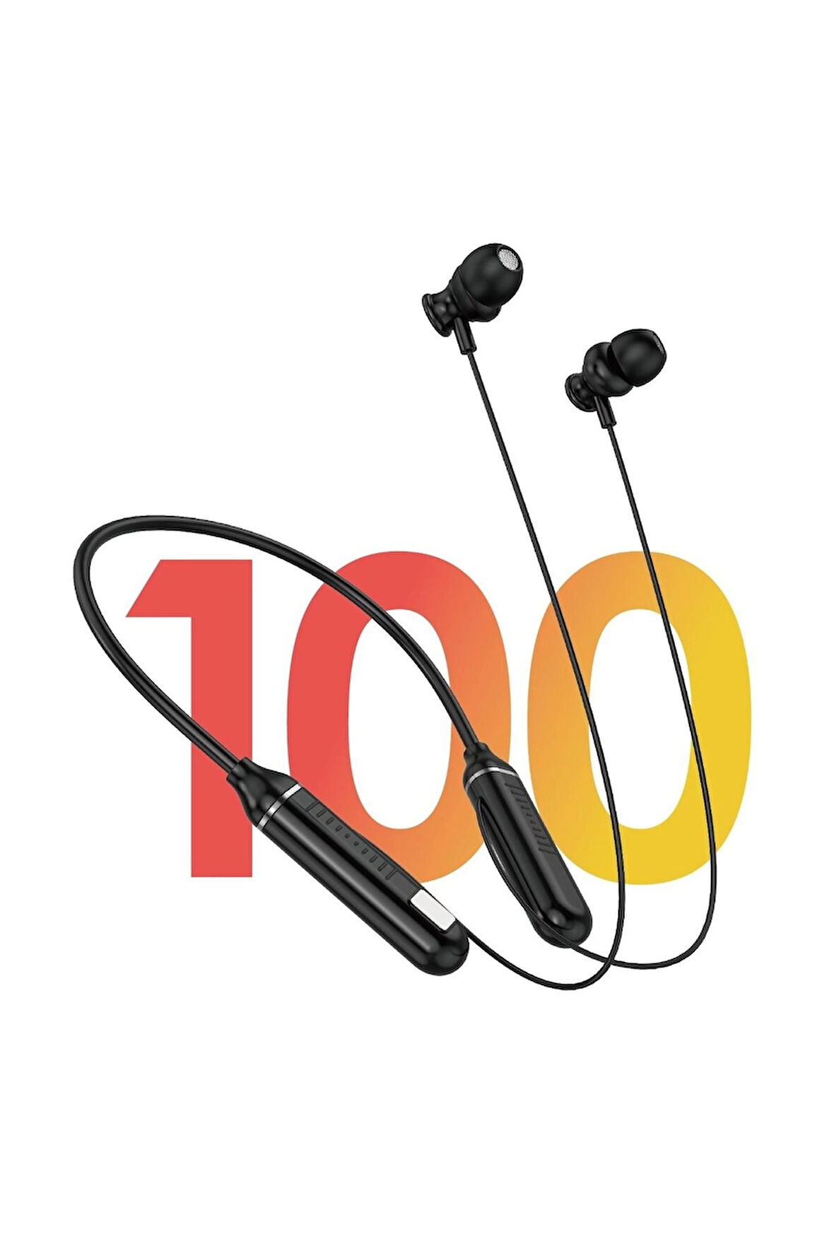 Fitness Tutkunu Boyundan Askılı Bluetooth Kulaklık 130 Saat Çalma Süresi