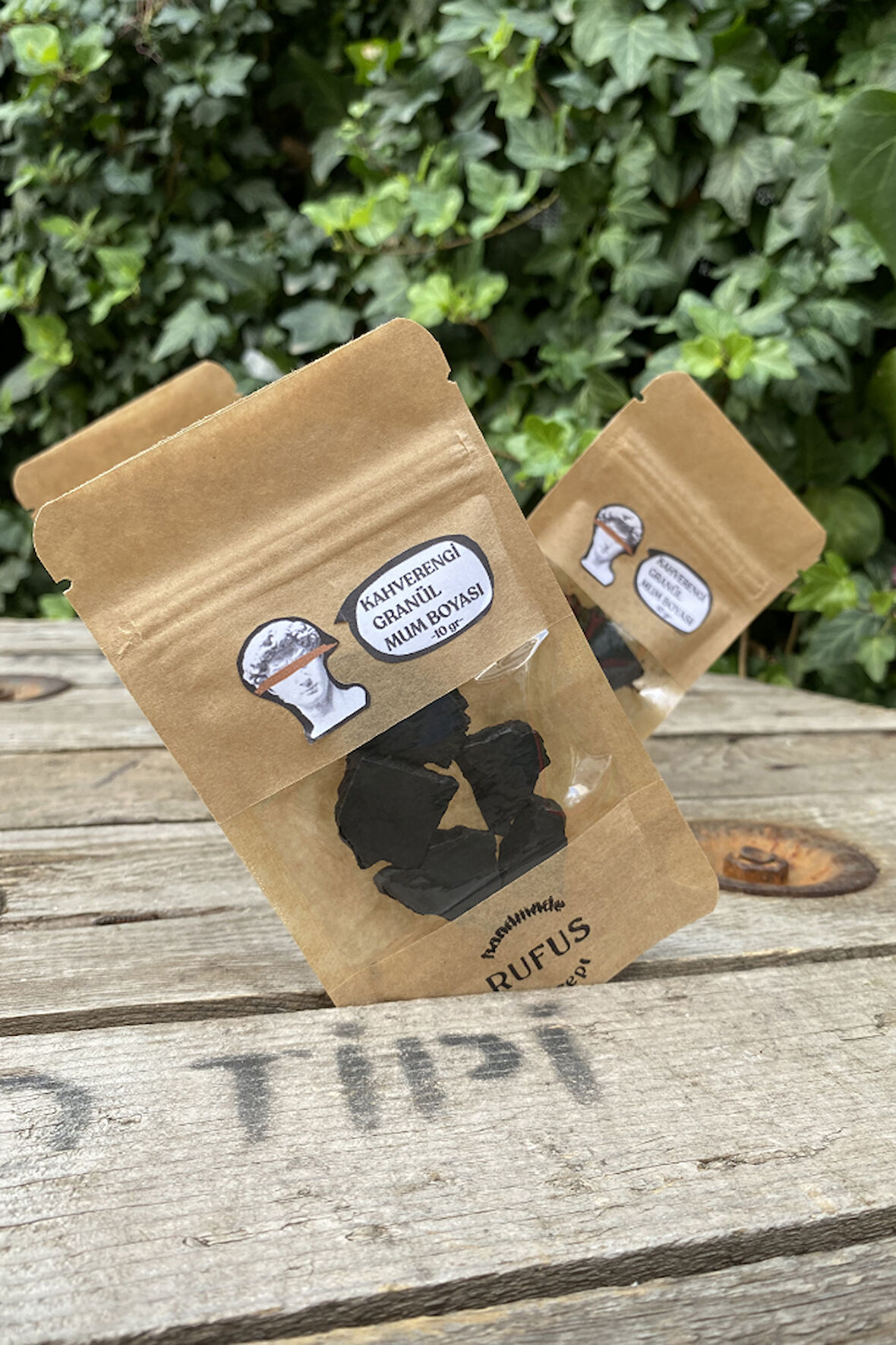 Kahverengi Granül Mum Boyası 10 gram