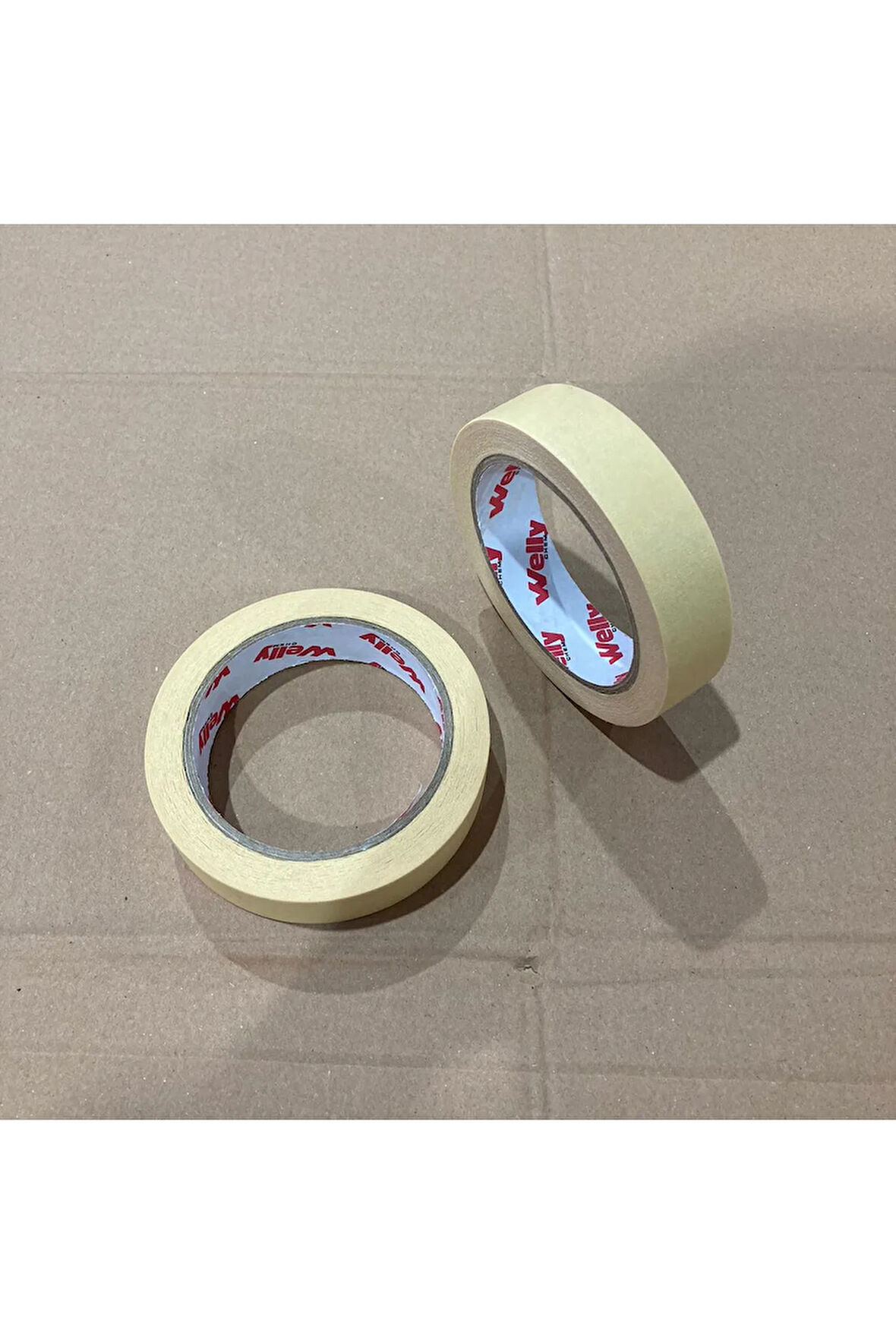 DOĞAL KAUÇUK MASKELEME BANDI SARI 80 DERECE 19MM X 30MT