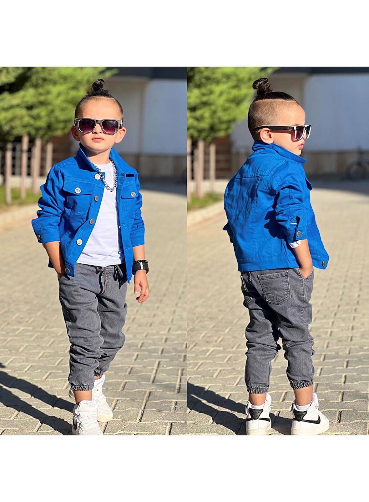 Gabardin ceket 3 lü Takım