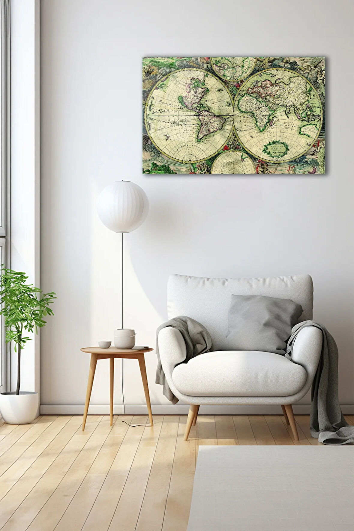 Dekoratif Duvar Tablosu Temperli Cam Tablo 72 x 46 cm