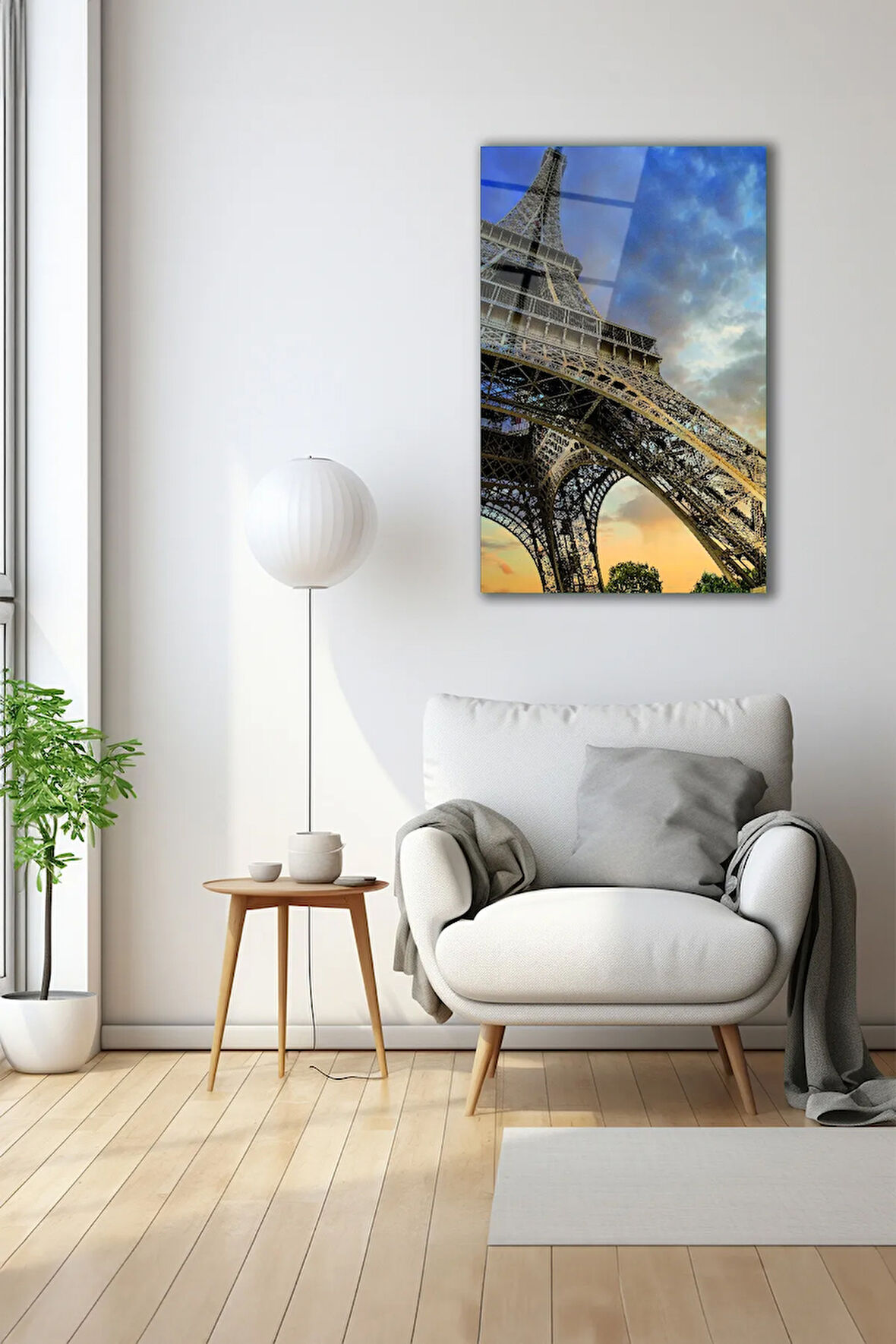 Dekoratif Duvar Tablosu Temperli Cam Tablo 72 x 46 cm