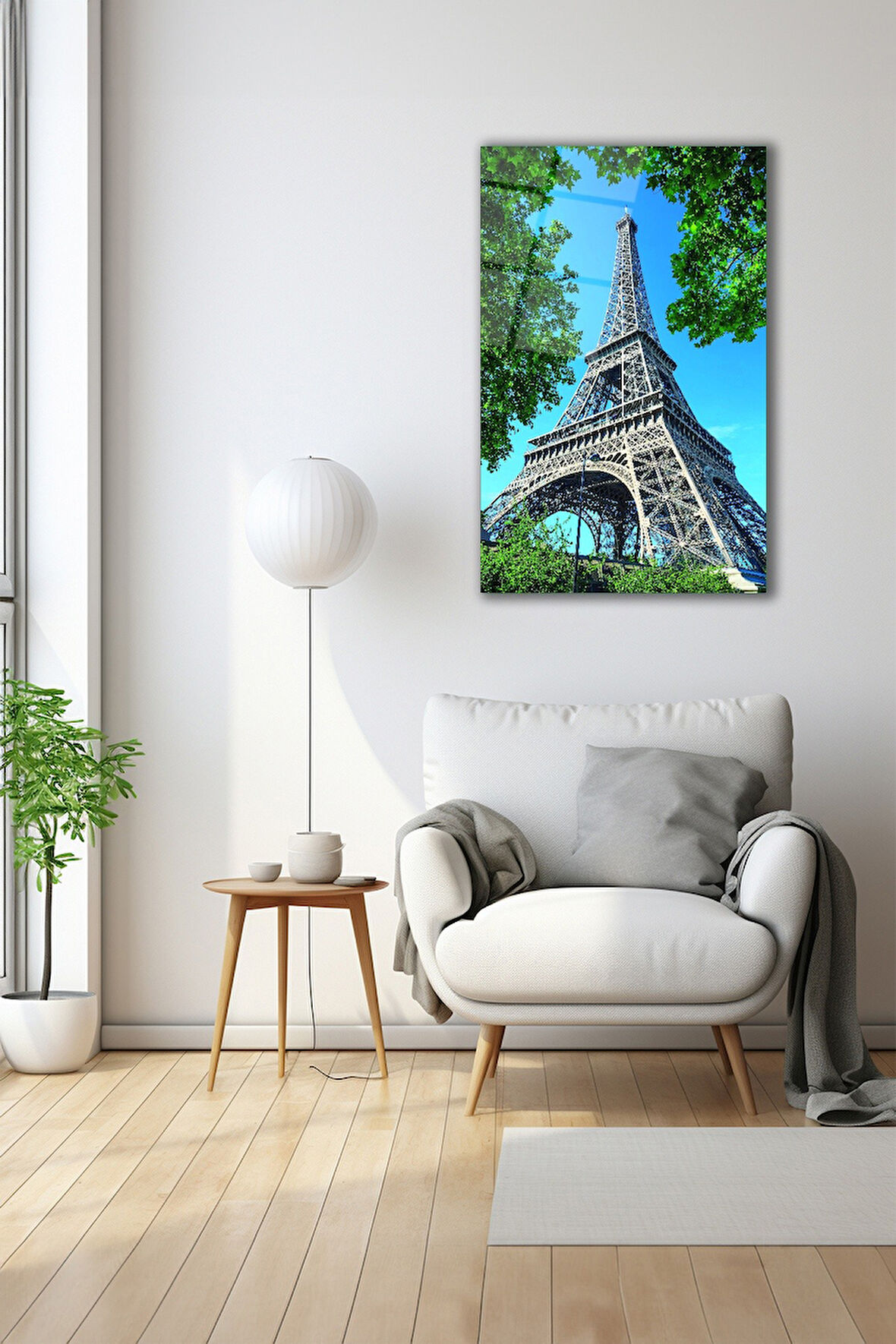 Dekoratif Duvar Tablosu Temperli Cam Tablo 72 x 46 cm