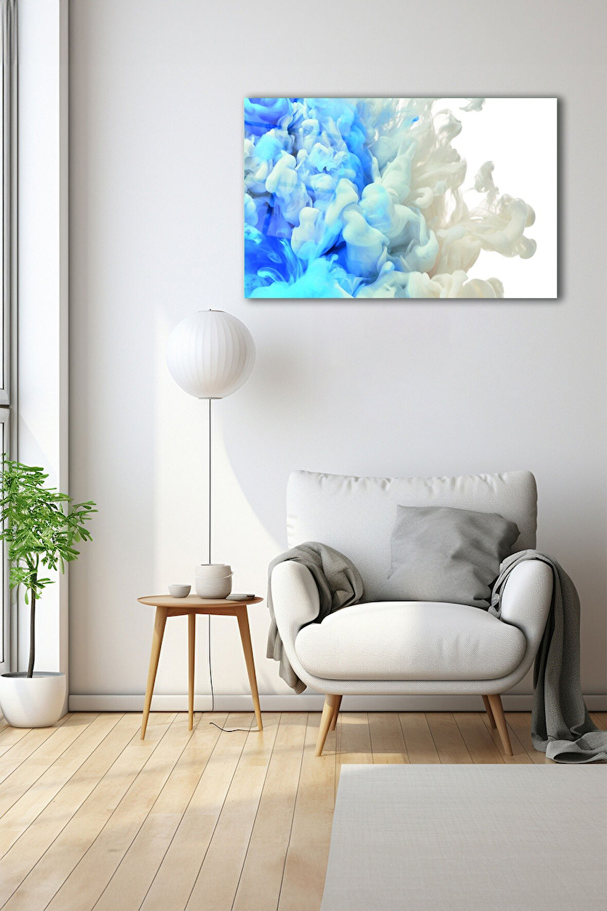 Dekoratif Duvar Tablosu Temperli Cam Tablo 72 x 46 cm