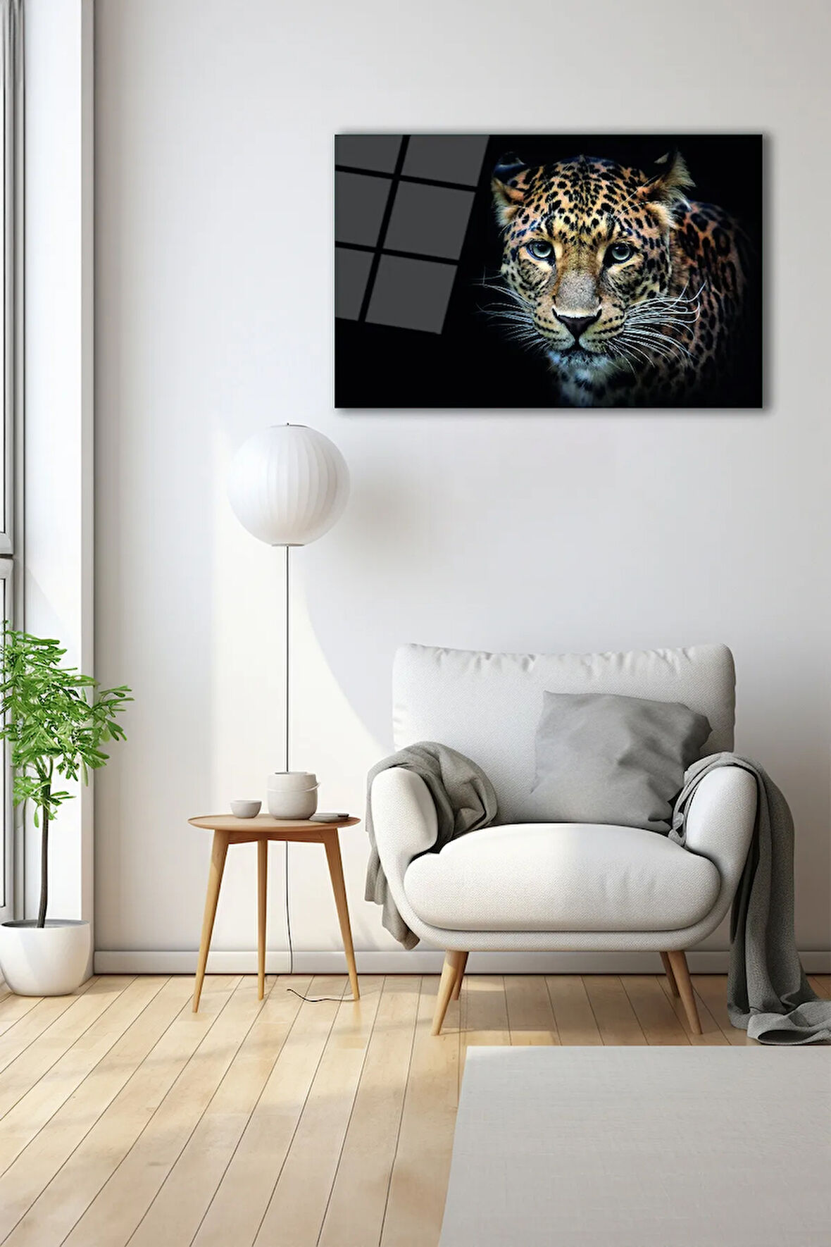 Dekoratif Duvar Tablosu Temperli Cam Tablo 72 x 46 cm