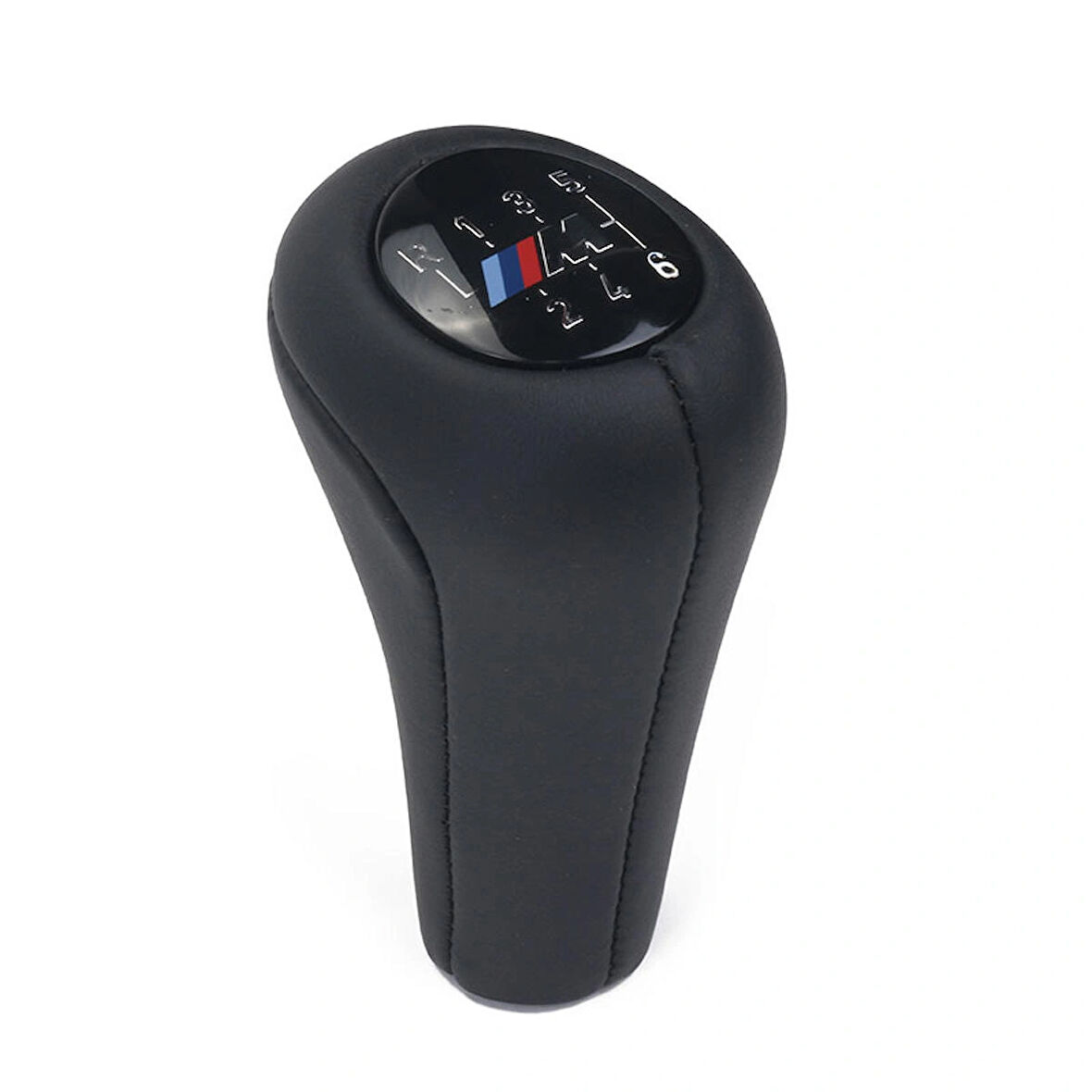 BMW M POWER 6 VİTES TOPUZU SİYAH DERİ