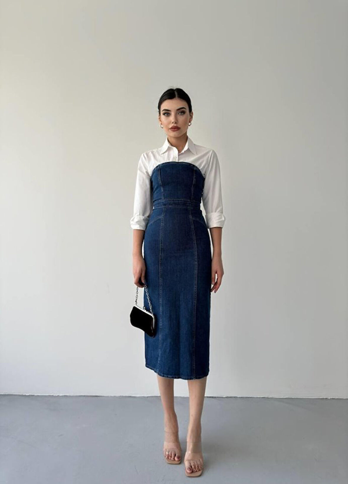 Izer Straplez Elbise