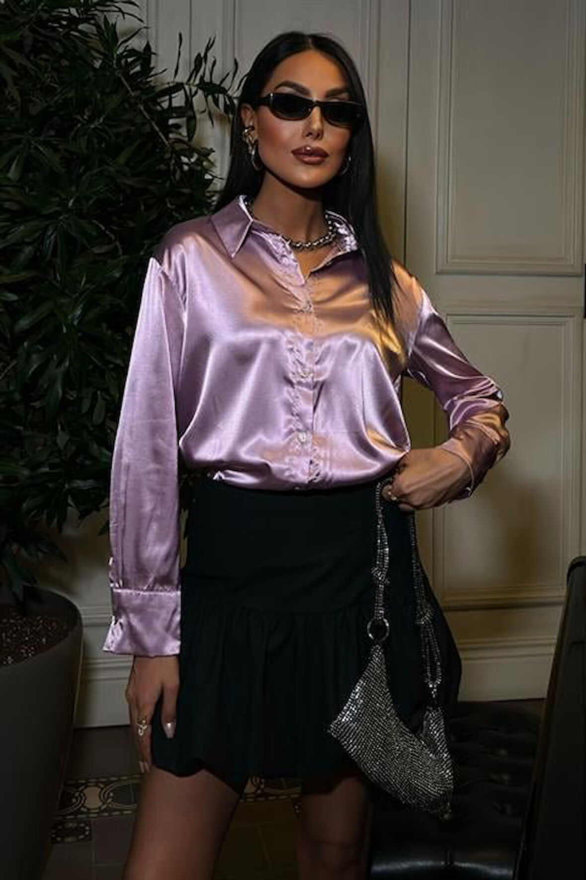 Premium Saten Gömlek 3438