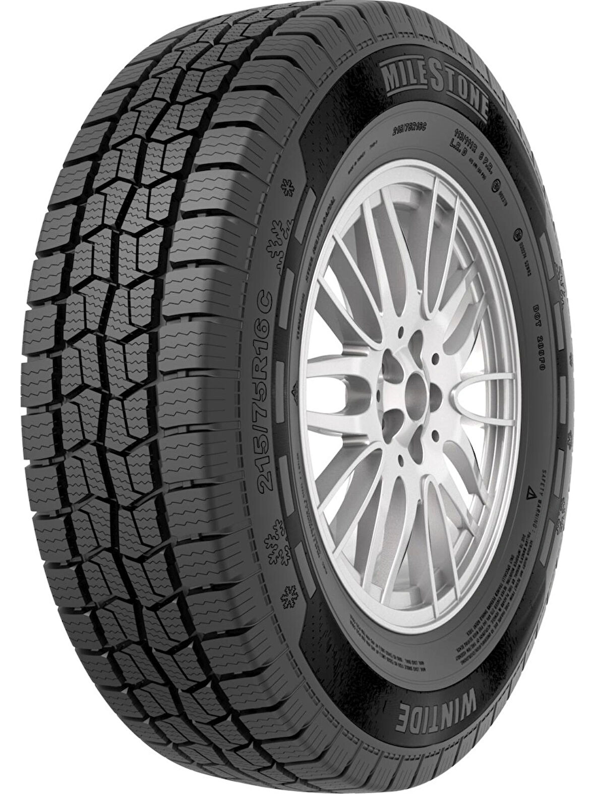 Miletone 215/75R16 C 116/114R 10Pr Wintide Kış Lastiği 2025 ÜRETİM