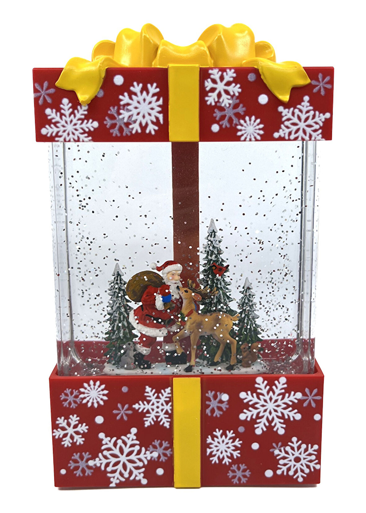 Noel Baba Yılbaşı Hediyesi Işıklı ve Müzikli Kar Küresi Model No1