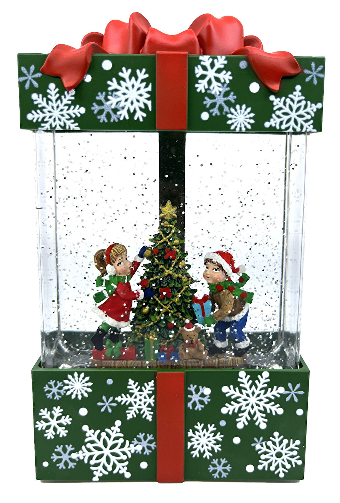 Noel Baba Yılbaşı Hediyesi Işıklı ve Müzikli Kar Küresi Model No2