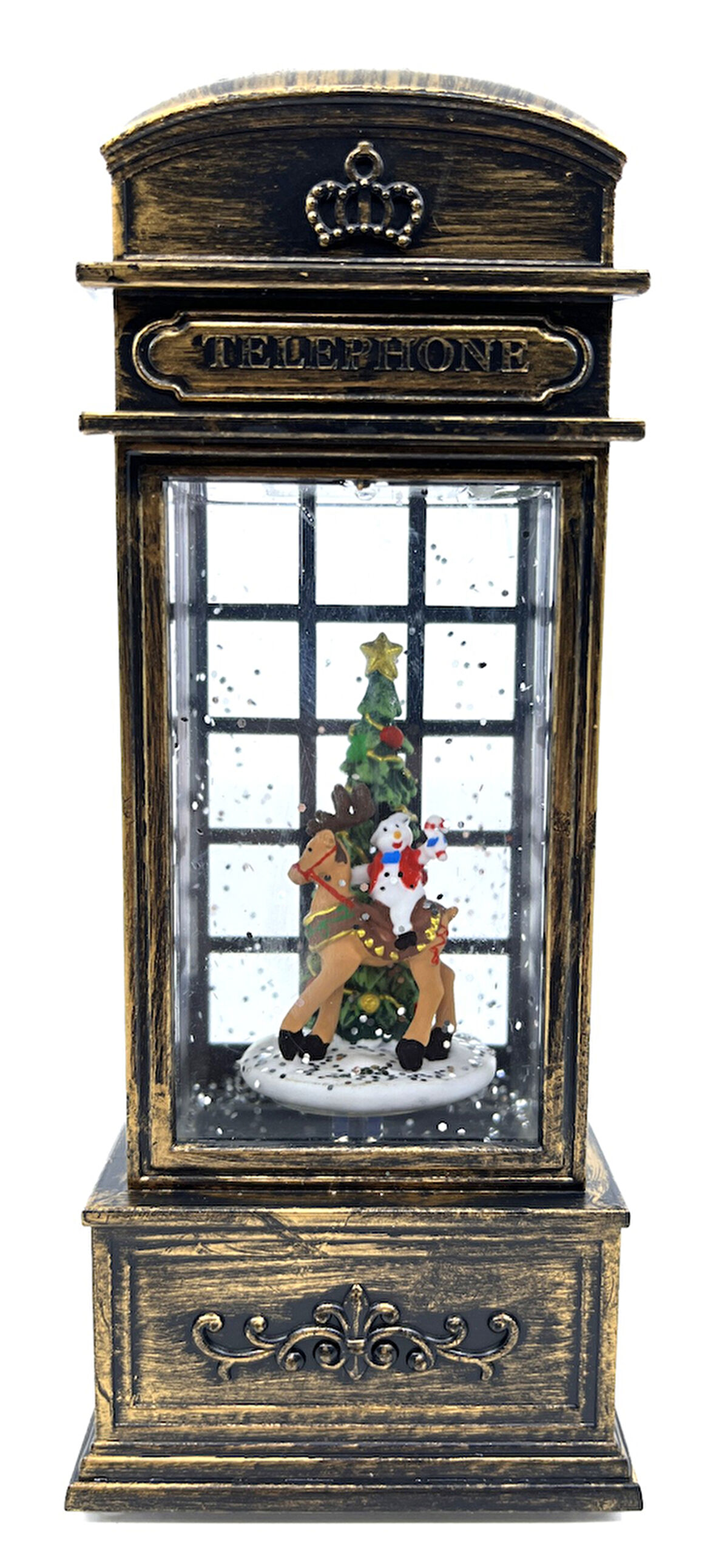 Kardan Adam Işıklı ve Müzikli Kar Küresi Model No4