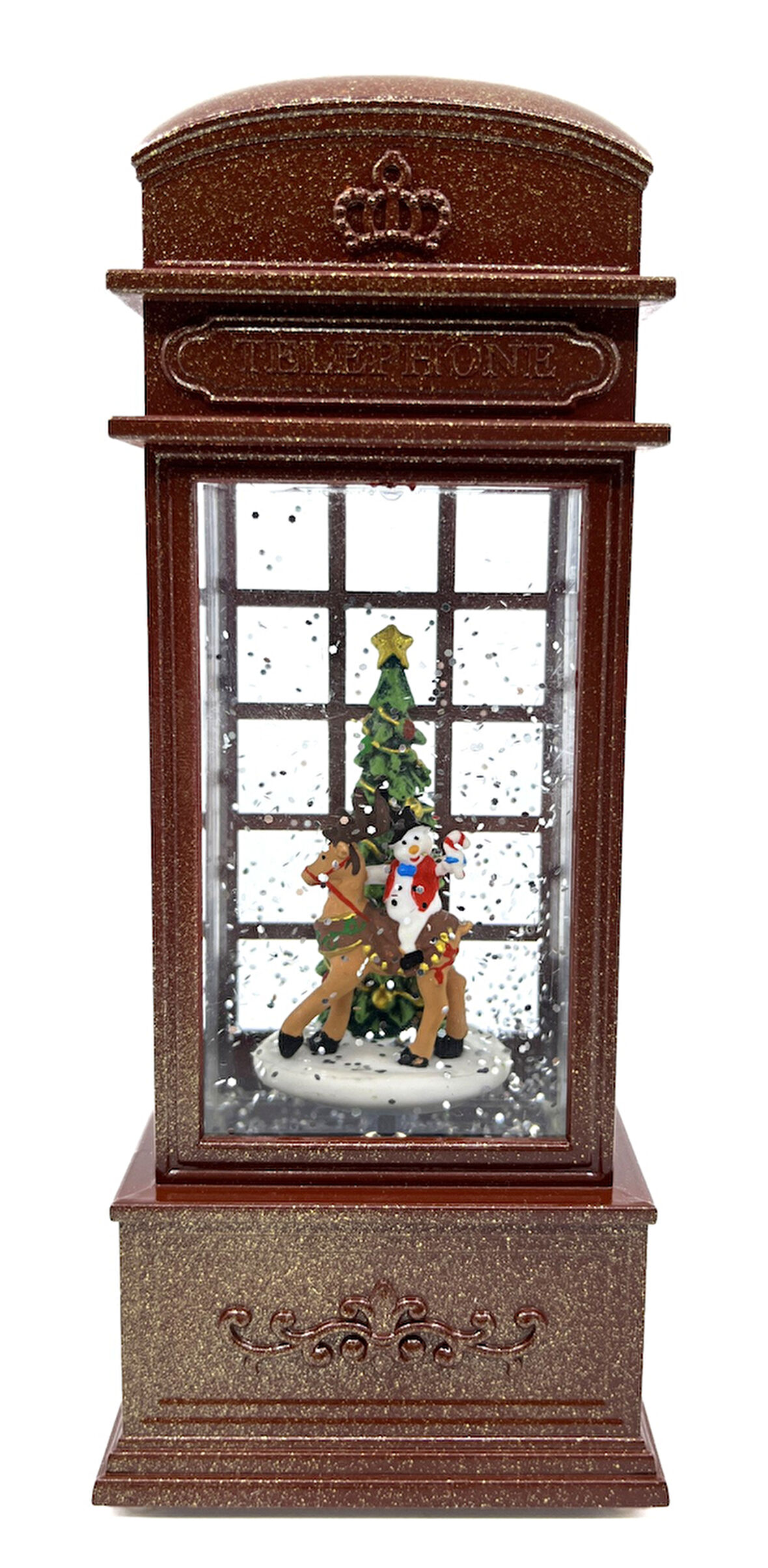 Kardan Adam Işıklı ve Müzikli Kar Küresi Model No2