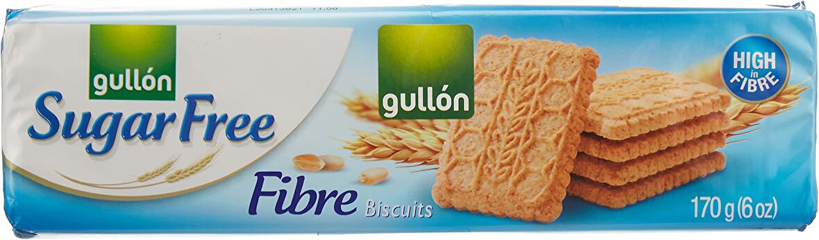 Gullon Lifli Şekersiz Bisküvi 170 gr